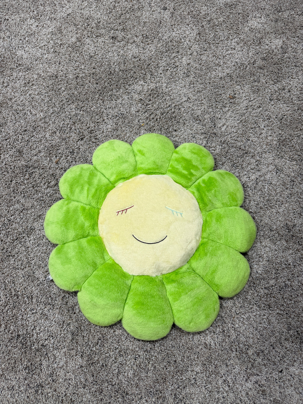 Takashi Murakami Flower Cushion Pillow plush Green 1m 3 feet