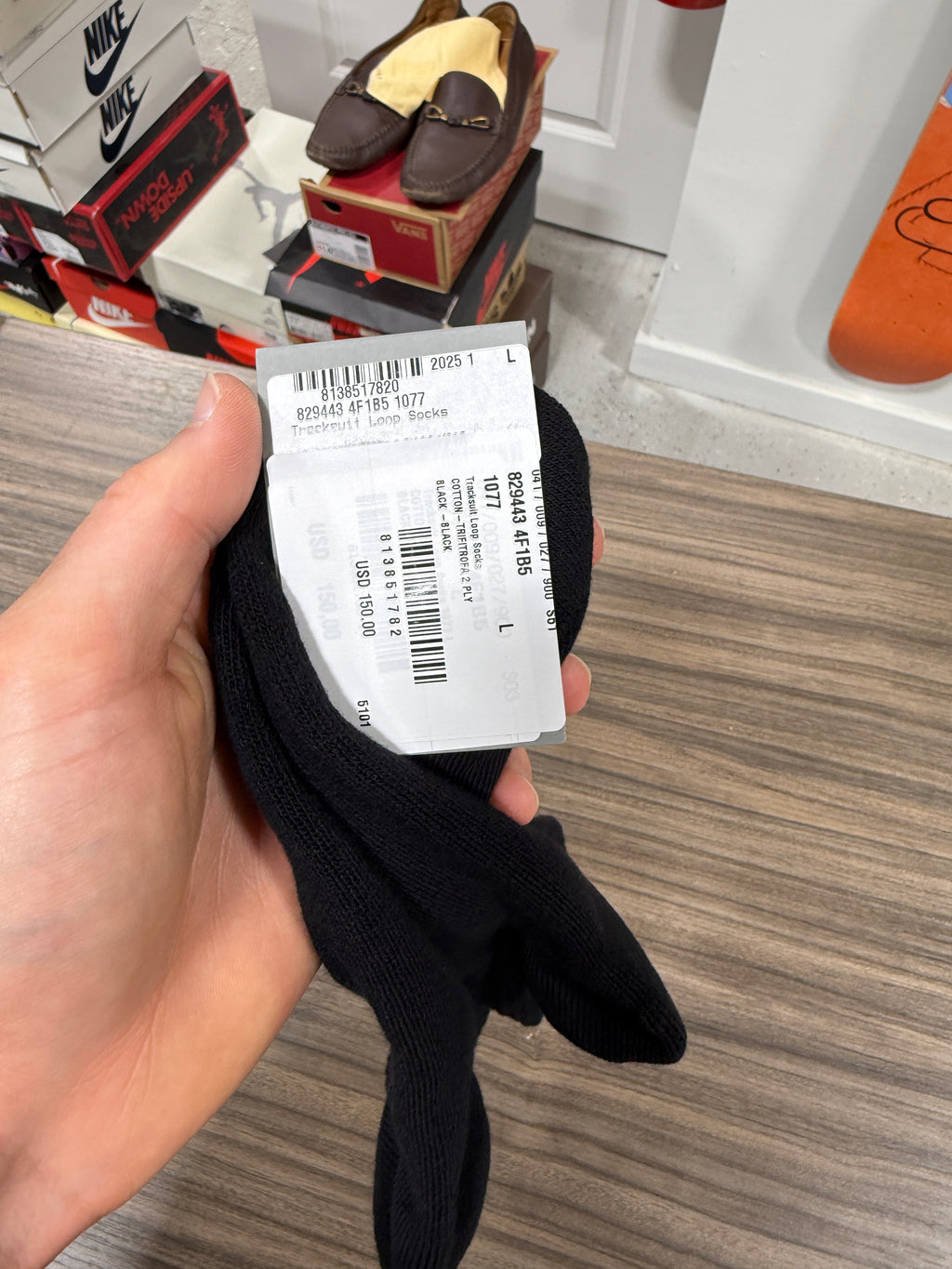 Balenciaga Socks Sz L (Sz 10-12)