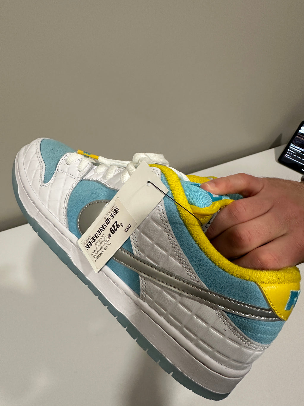 FTC x Dunk Low SB 'Lagoon Pulse' Sz 10 No box