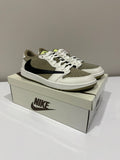 Jordan 1 Retro Low Golf Travis Scott Neutral Olive Sz 11
