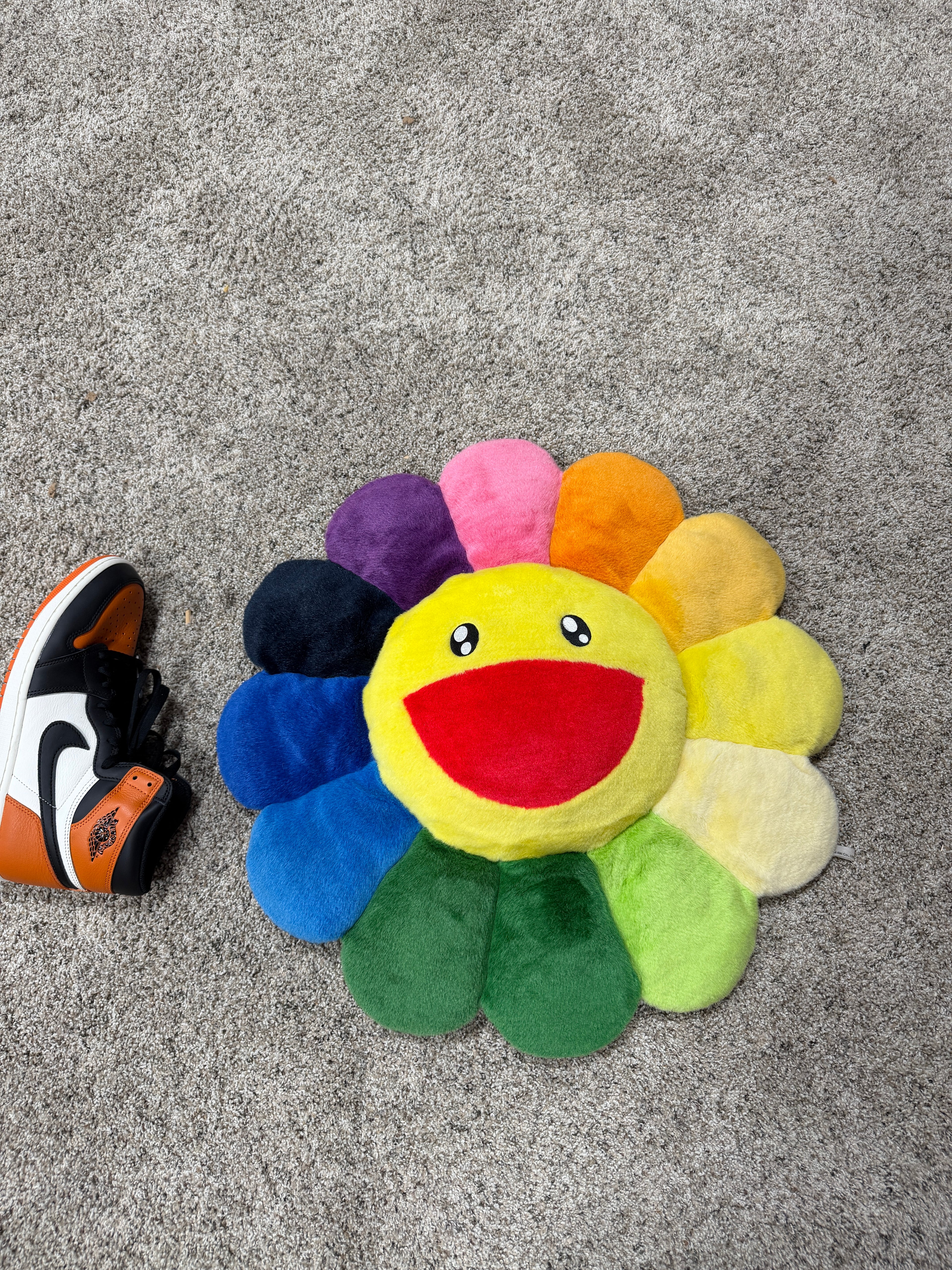 Takashi Murakami flower pillow cushion Rainbow 1M