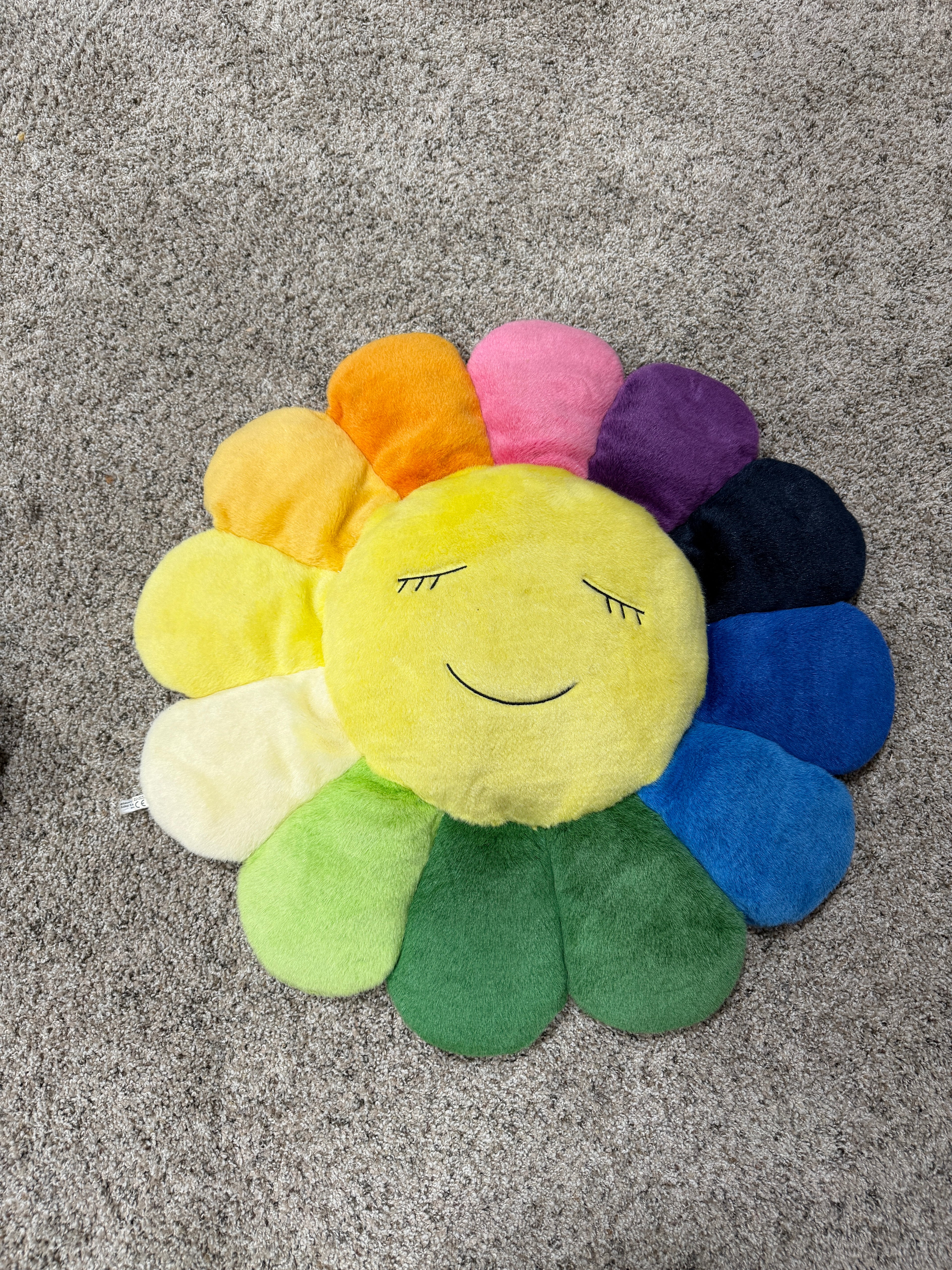 Takashi Murakami flower pillow cushion Rainbow 1M