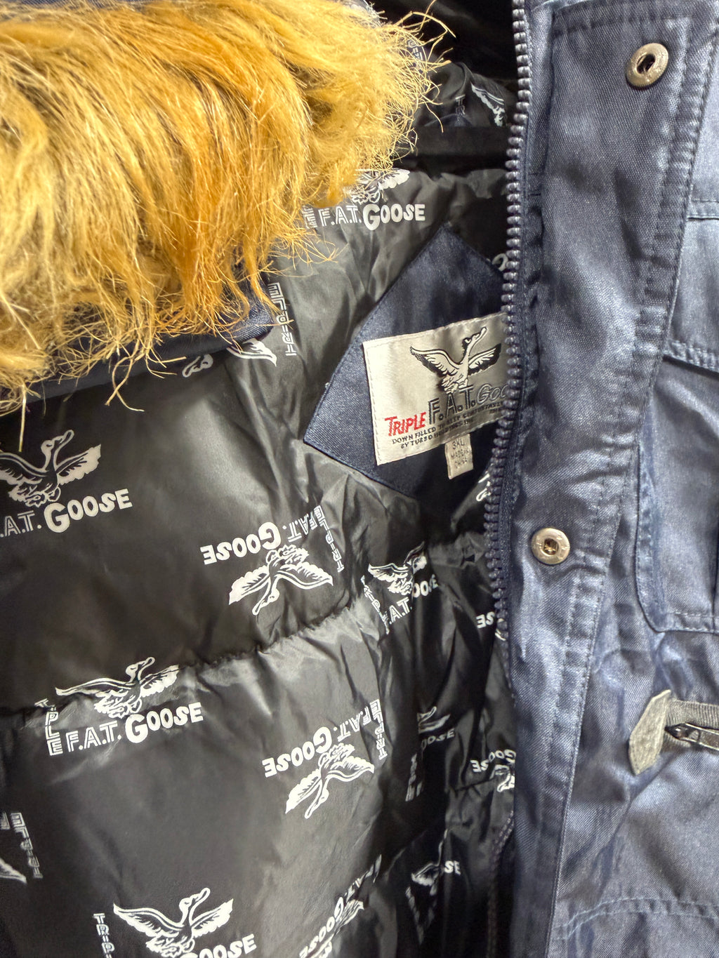 Triple FAT Goose Jacket Sz 3XL