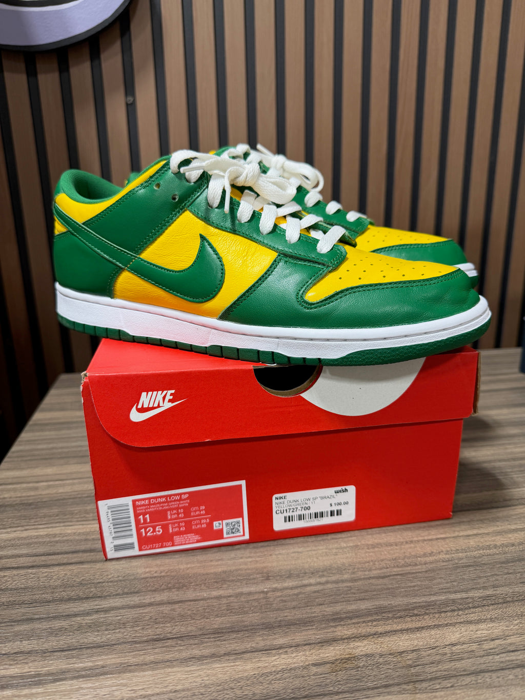 Nike Dunk Low Brazil Sz 11