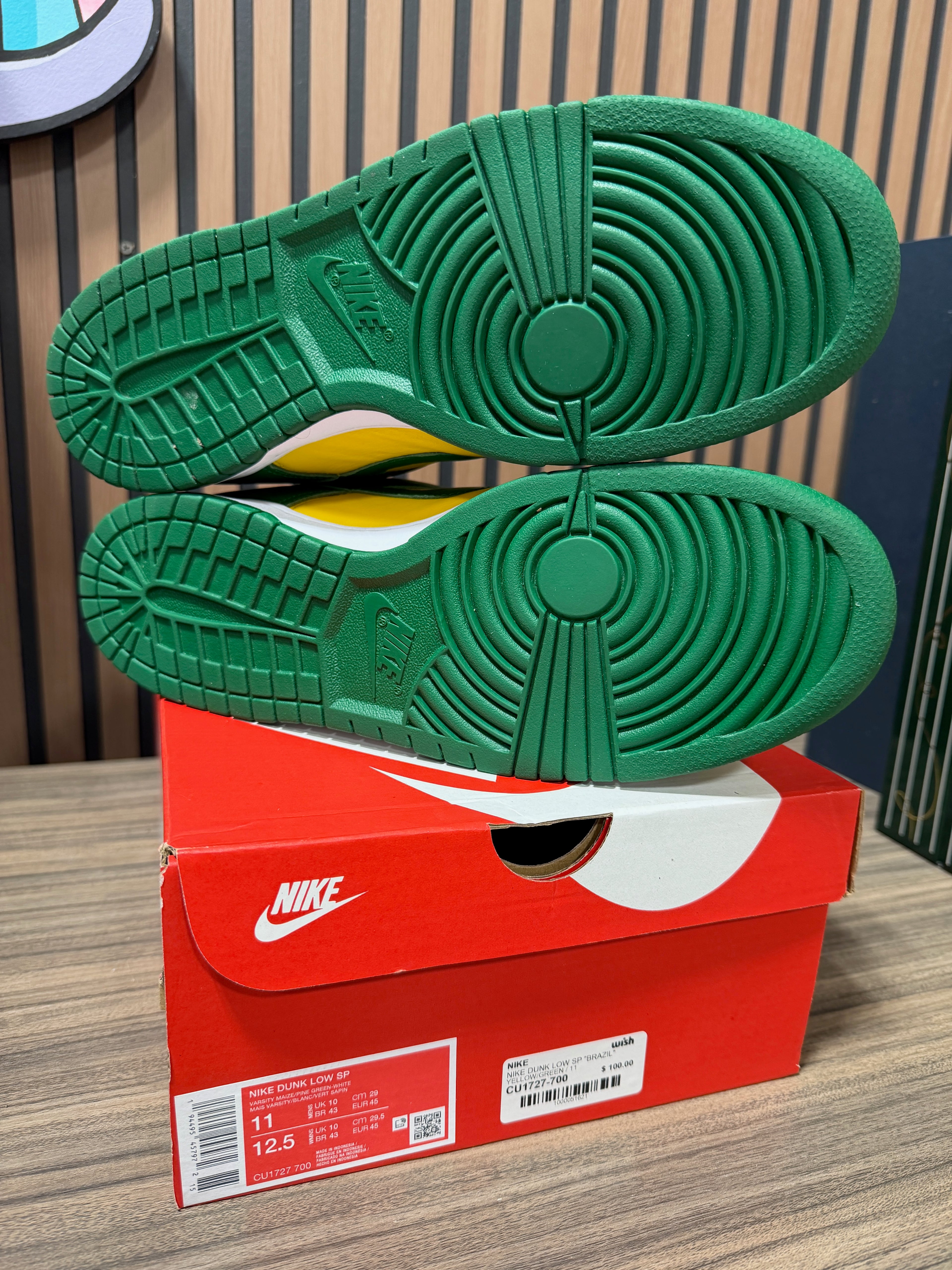 Nike Dunk Low Brazil Sz 11