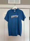 Supreme Gotham Tee 'Faded Blue' Sz S