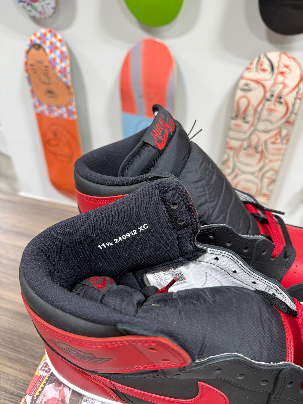 Jordan 1 Retro High '85 OG Bred (2025) Sz 11.5