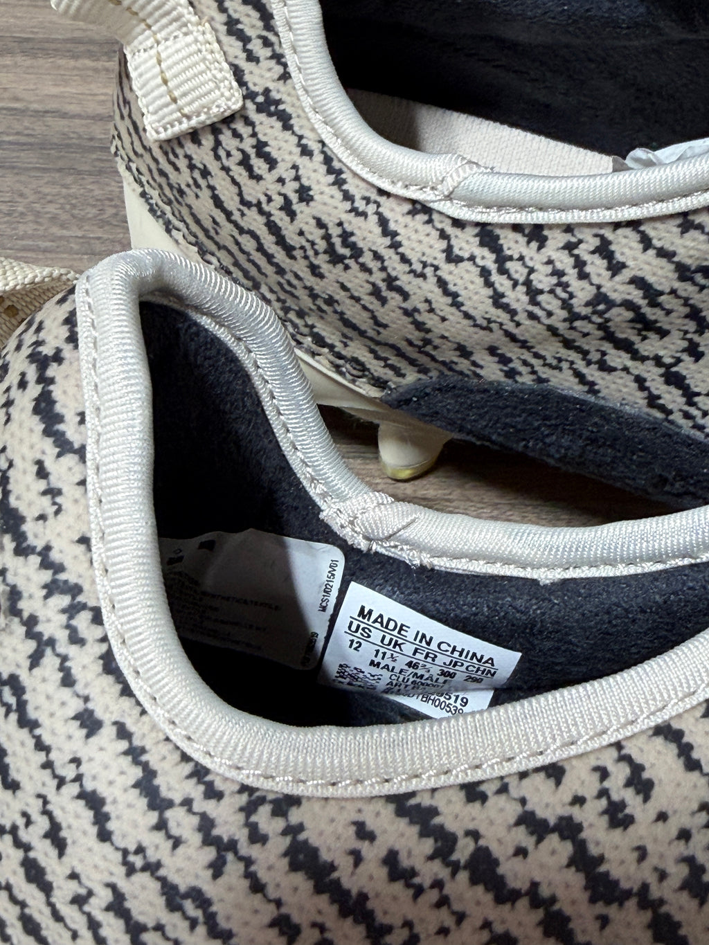 Adidas Yeezy 350 'Turtledove' Football Cleats size 12