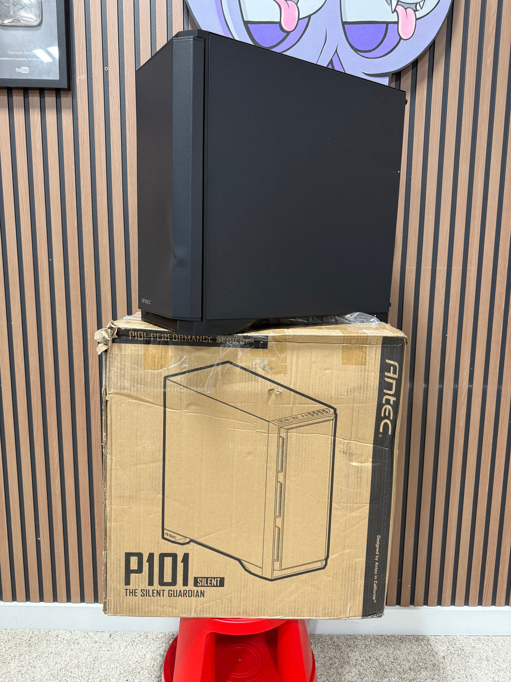 Antec Performance Series P101 Silent Black 0.8mm SPCC ATX Mid Tower