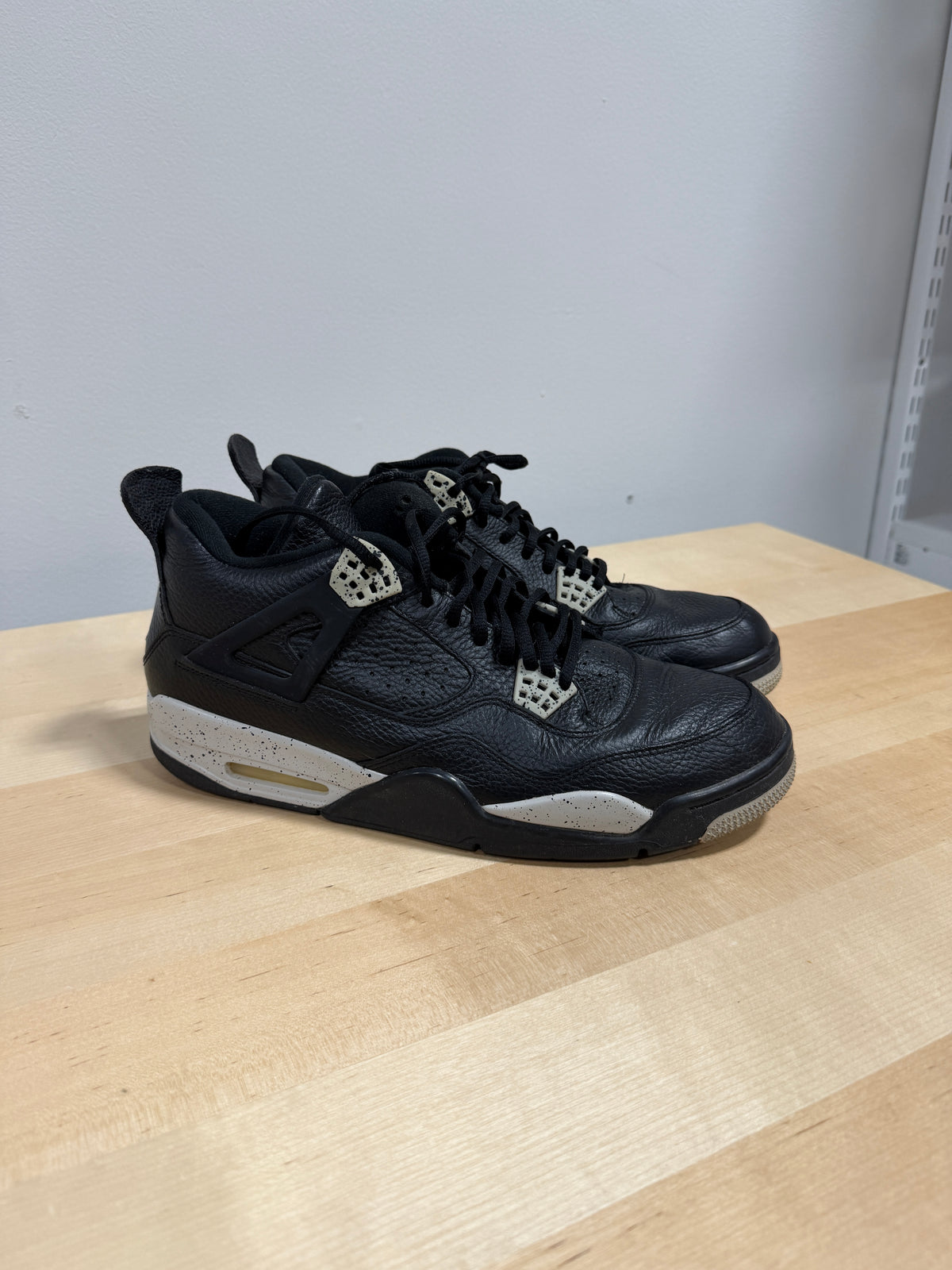 Air Jordan 4 Retro LS "Oreo" Sz 12