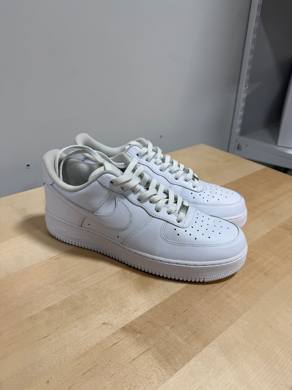Nike Air Force 1 White Sz 12