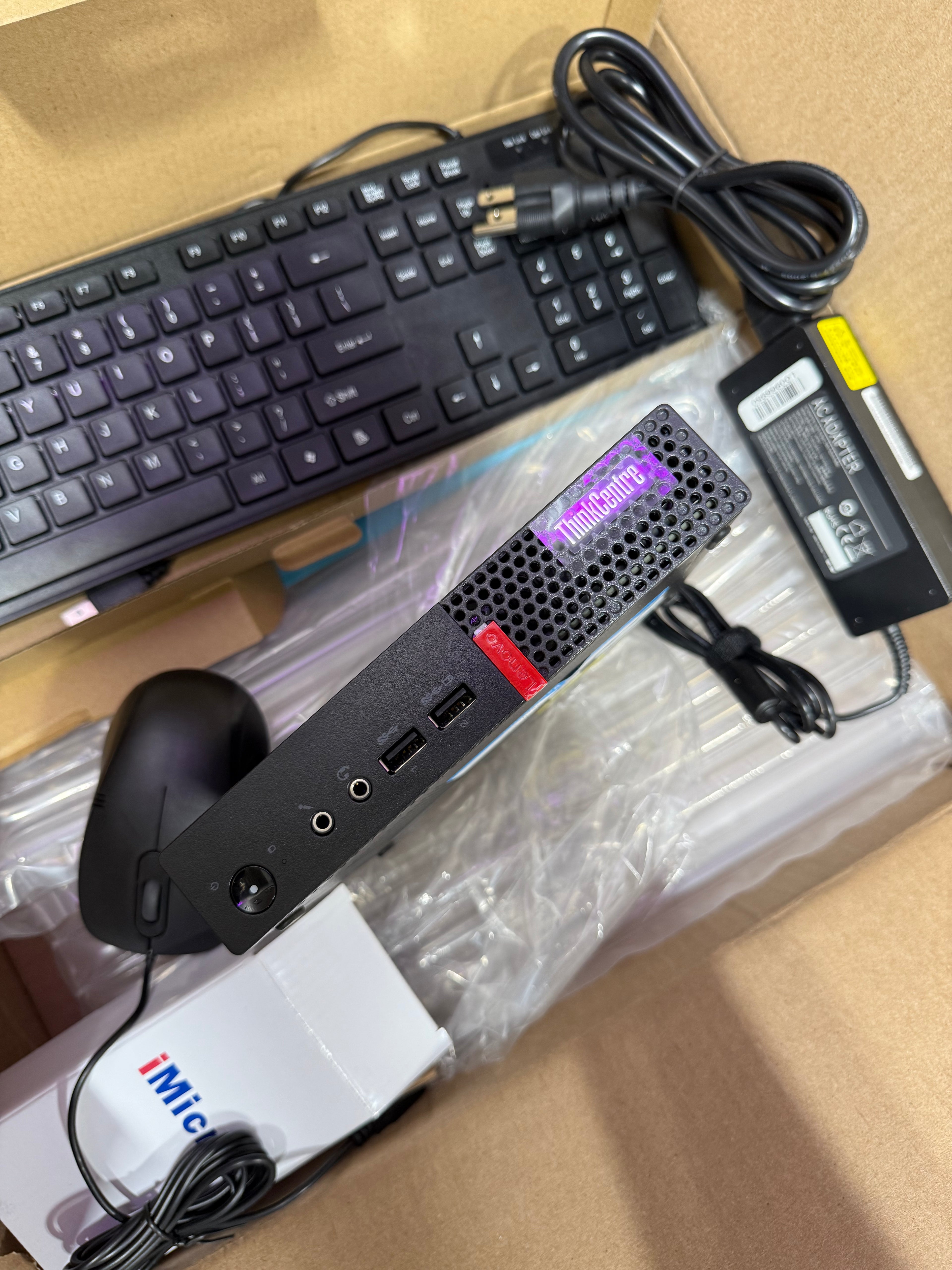 Lenovo Desktop PC M710q Intel Core i7-7700T