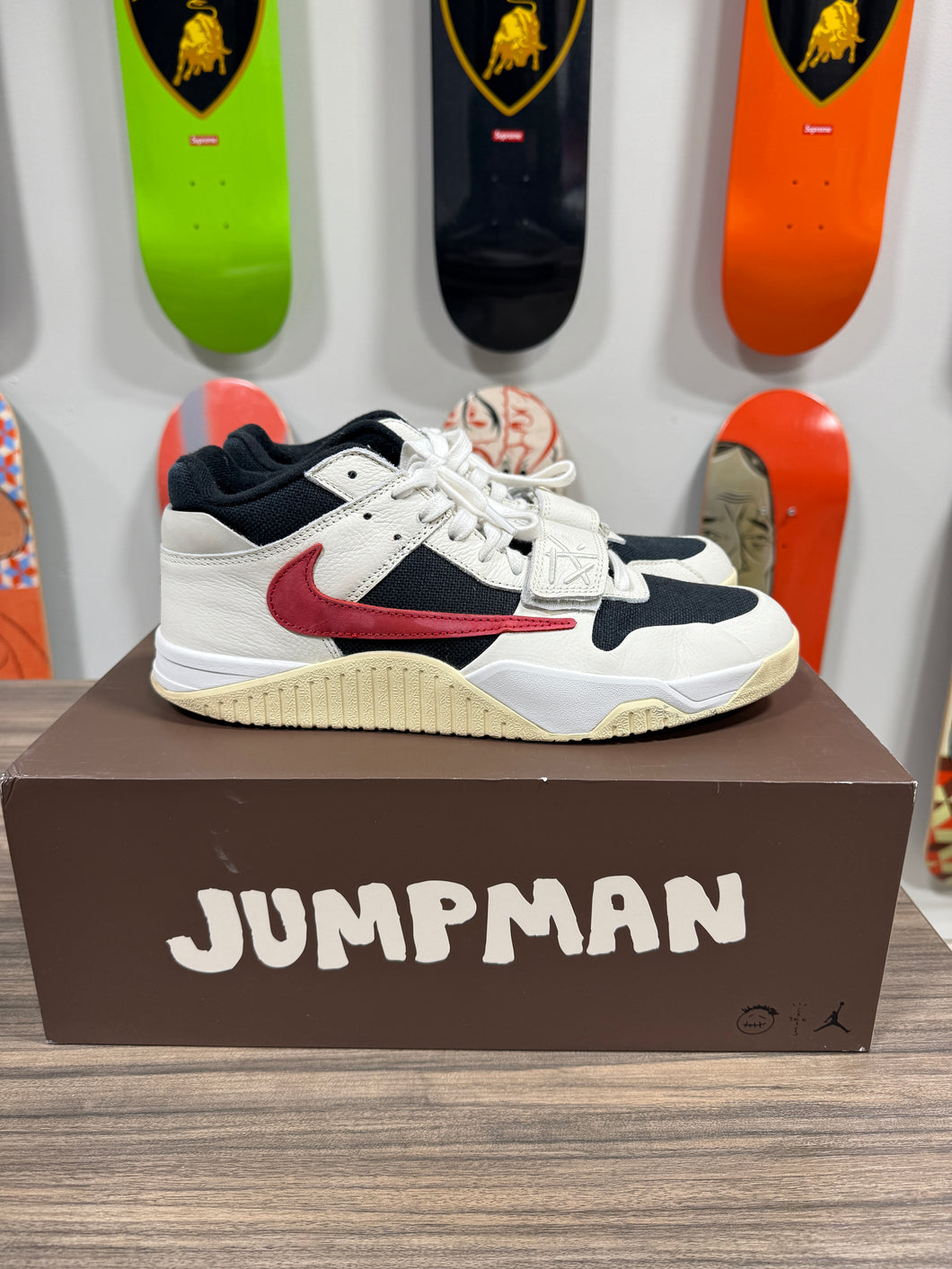 Travis Scott x Jordan Jumpman Jack TR 'University Red' Sz 11.5