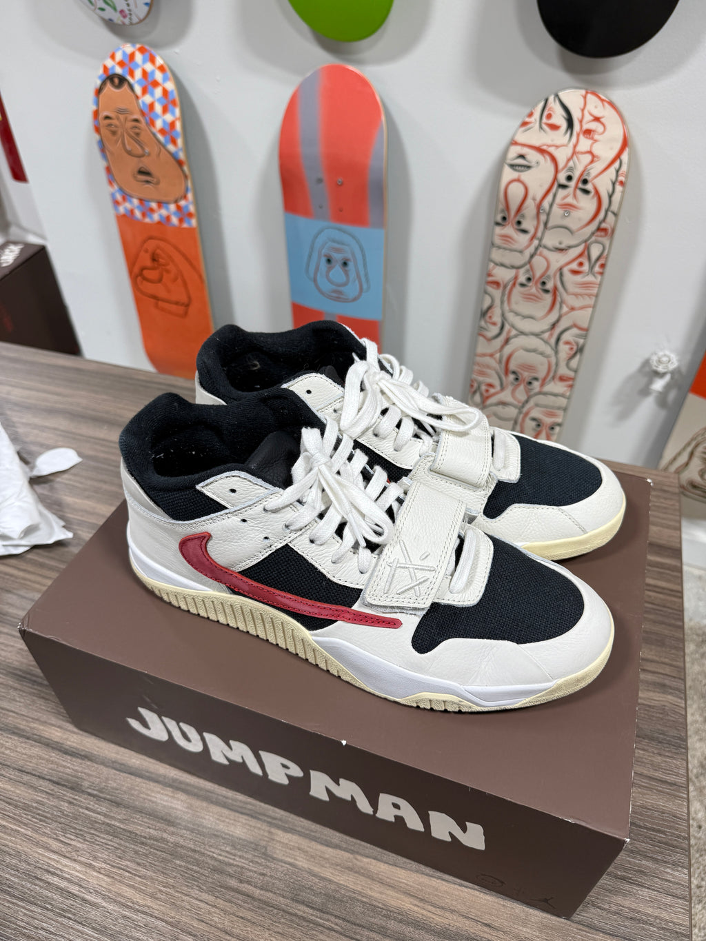 Travis Scott x Jordan Jumpman Jack TR 'University Red' Sz 11.5