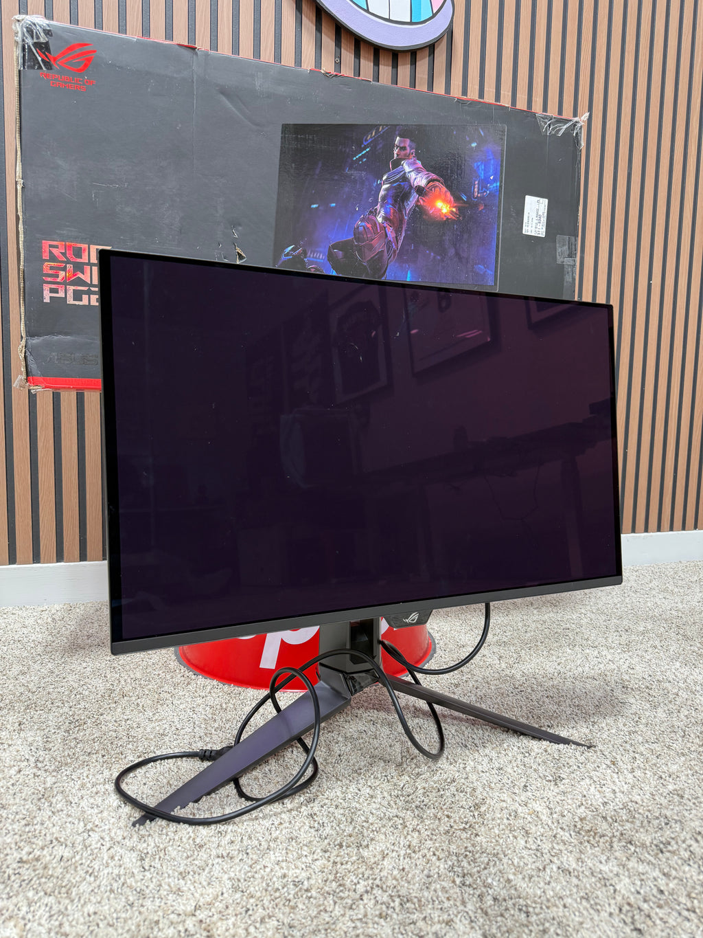 ASUS ROG Swift 27” 4K QD-OLED Gaming Monitor (PG27UCDM)