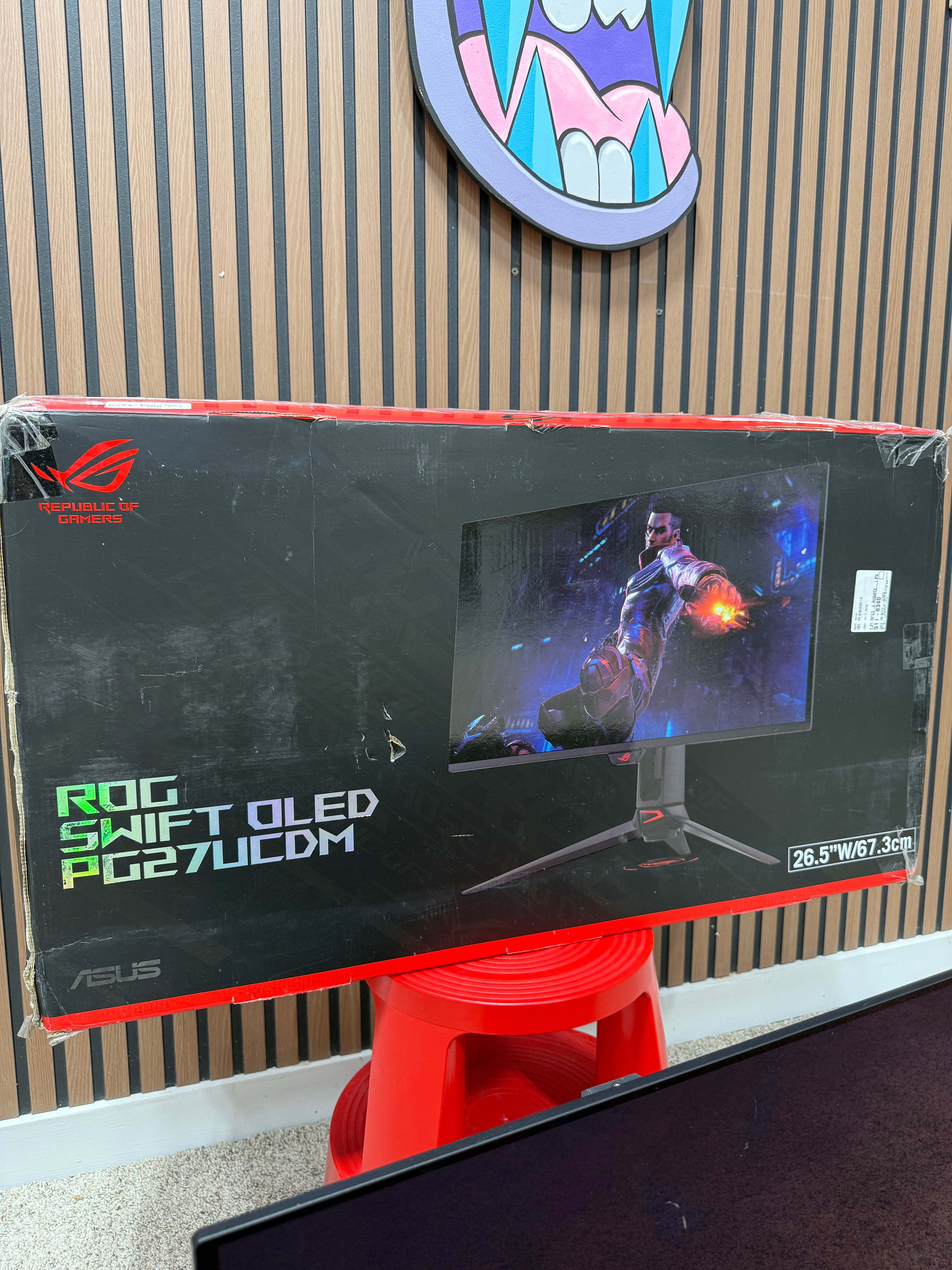 ASUS ROG Swift 27” 4K QD-OLED Gaming Monitor (PG27UCDM)