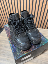 Load image into Gallery viewer, Jordan 4 11Lab4 Black Sneakers Size 12
