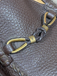 Louis Vuitton Leather Braided Accents Drivers Sz 11.5