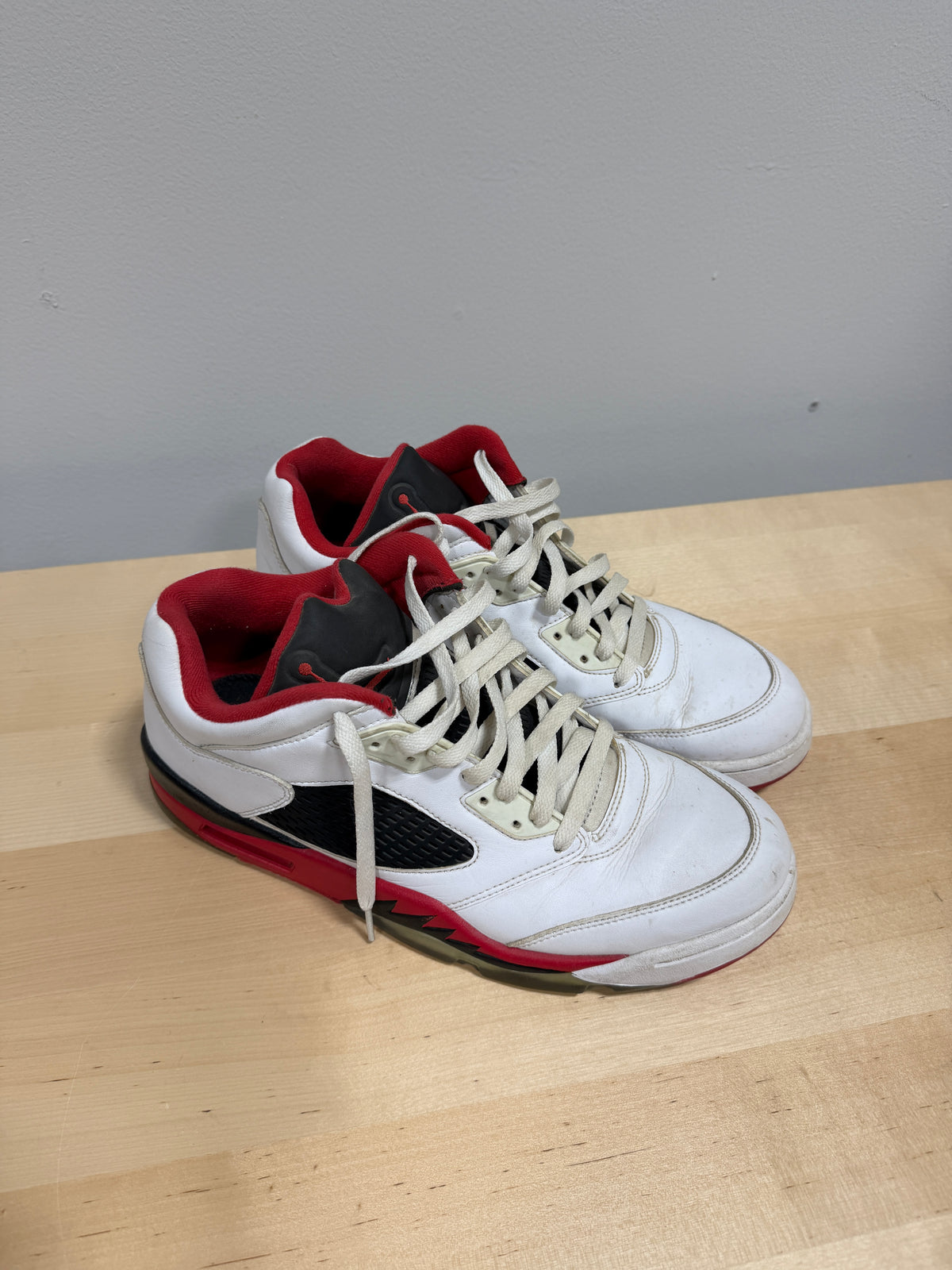 Air Jordan 5 Retro Low 'Fire Red' Sz 12