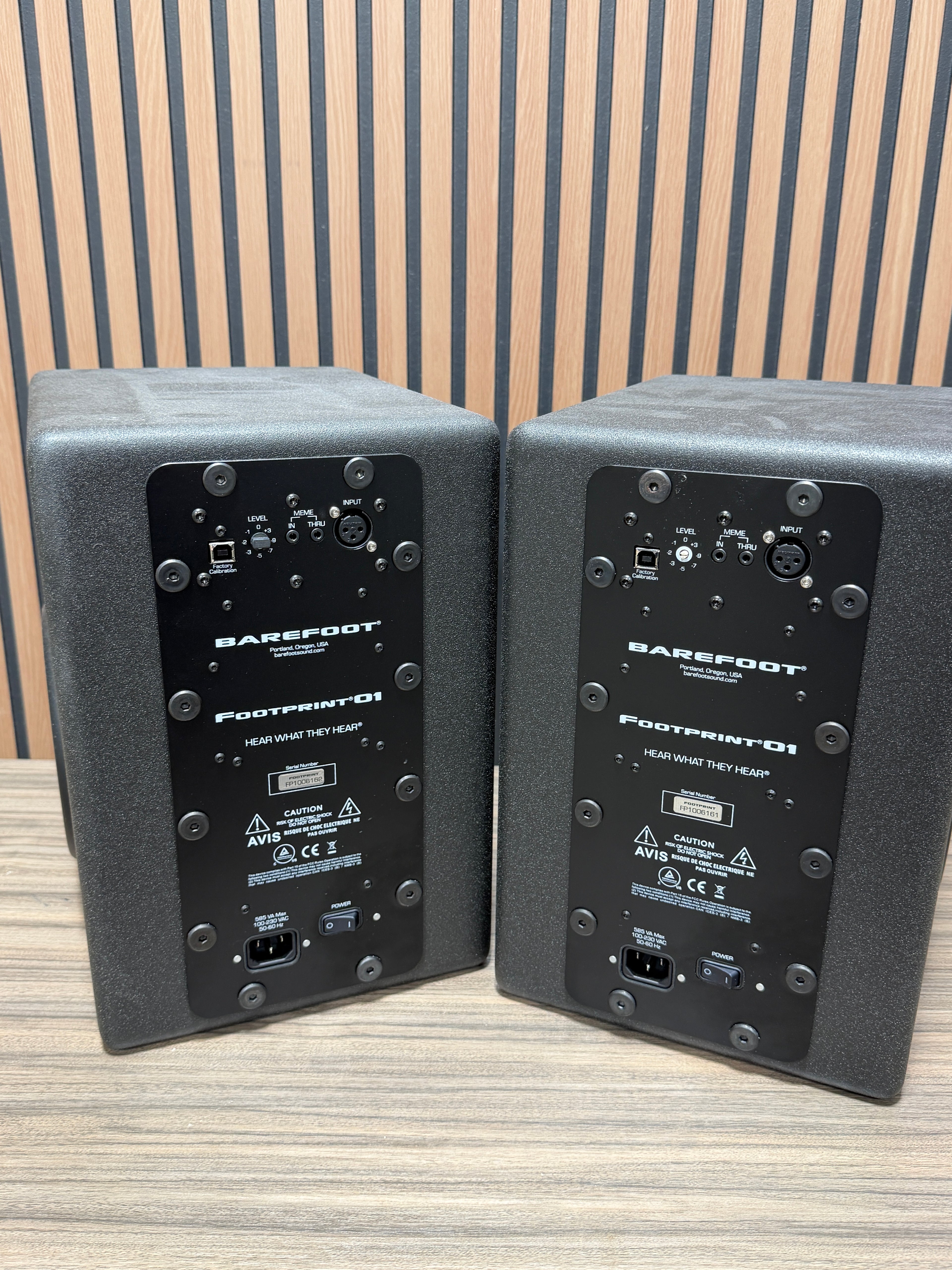 Barefoot Sound Footprint01 3-way active near-field studio monitors