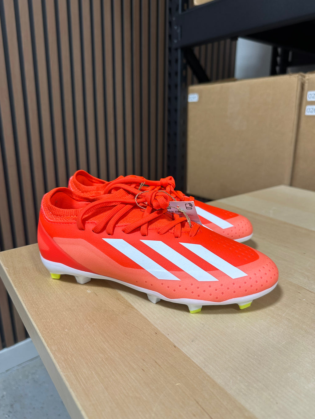 Adidas X Crazyfast League FG youth soccer cleats sz 3.5