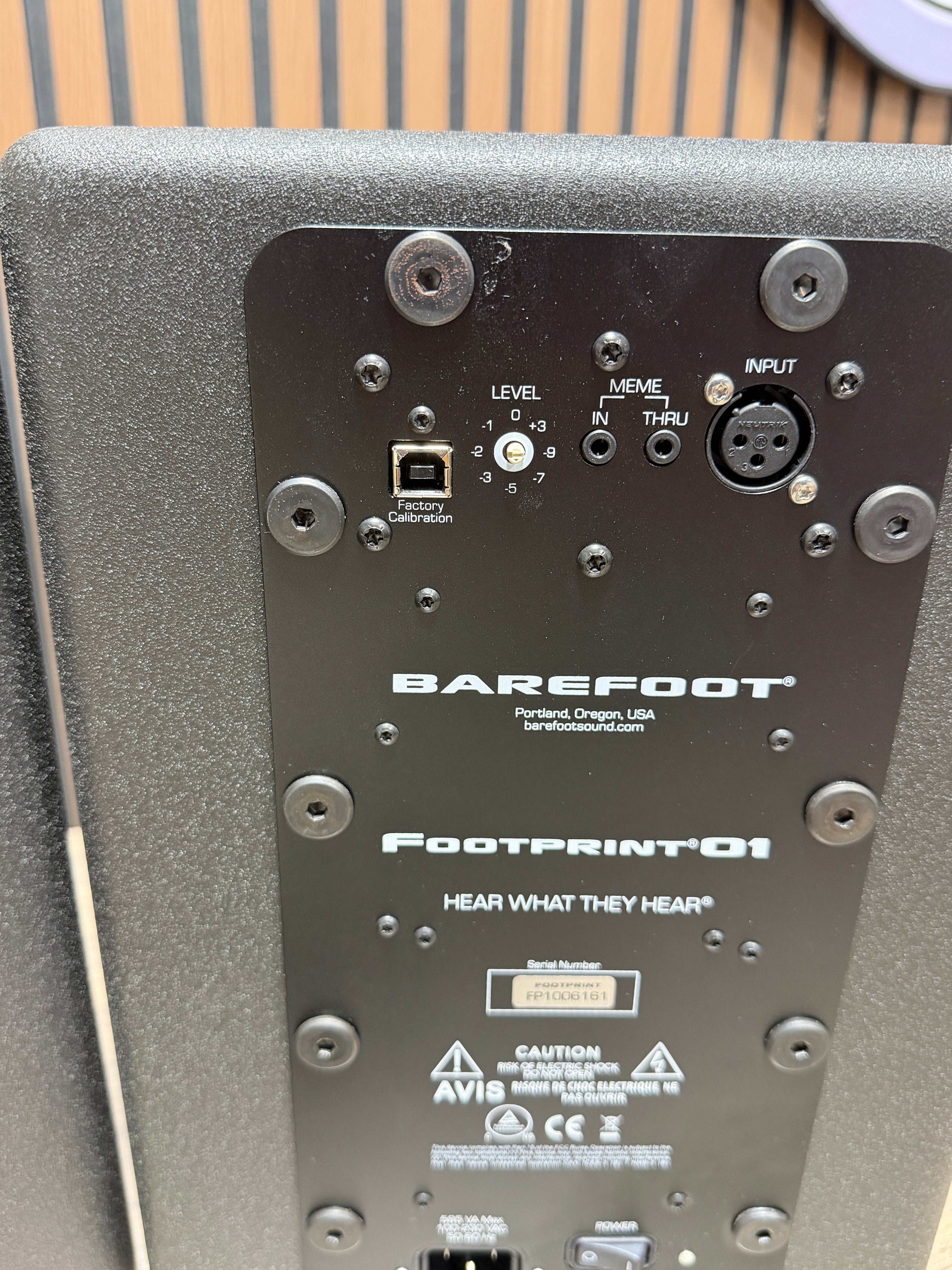 Barefoot Sound Footprint01 3-way active near-field studio monitors