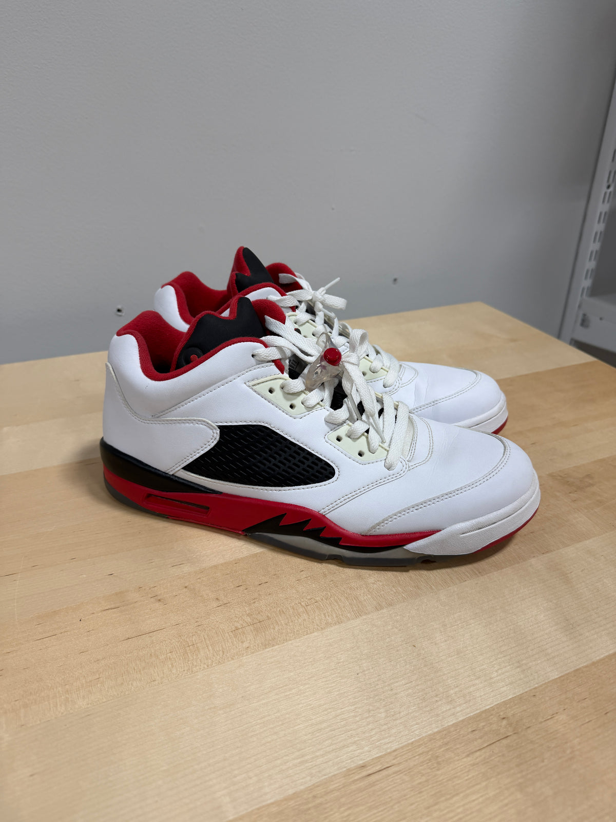 Air Jordan 5 Retro Low 'Fire Red' (2016) Sz 12