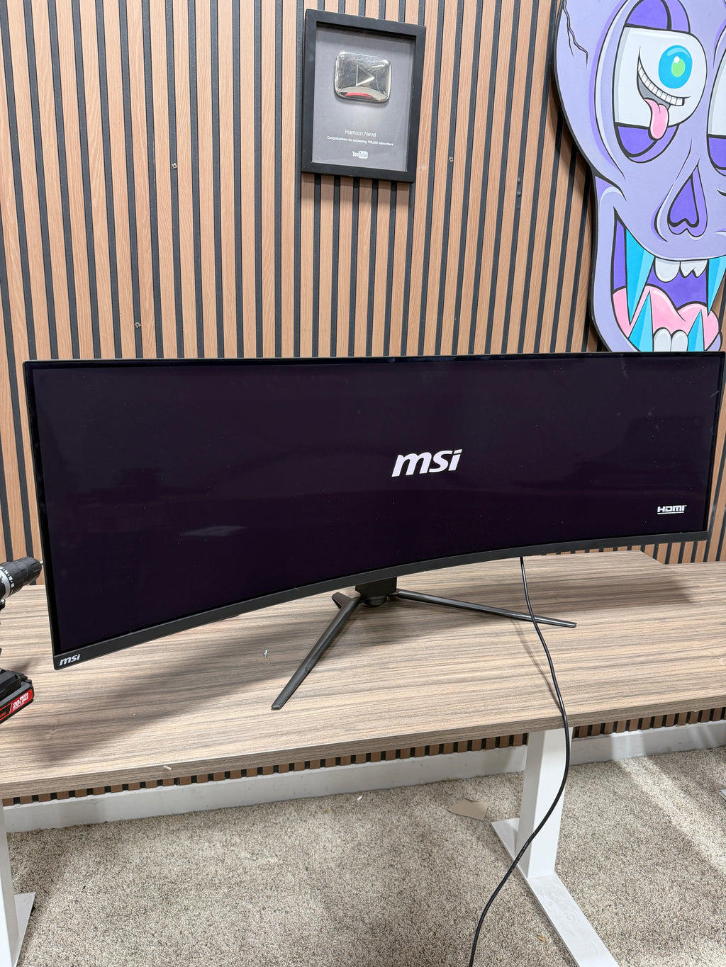 MSI MPG 491CQPX QD-OLED 49" 1440p HDR 240 Hz Curved Ultrawide Gaming Monitor