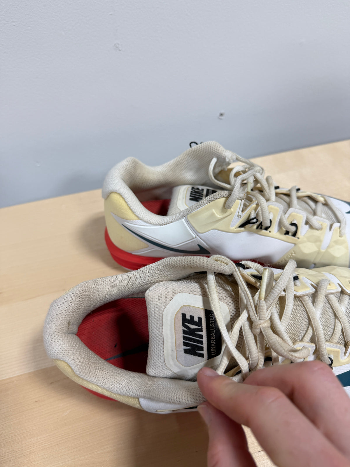 Nike Lunar Ballistec Tennis Shoe Sz 12
