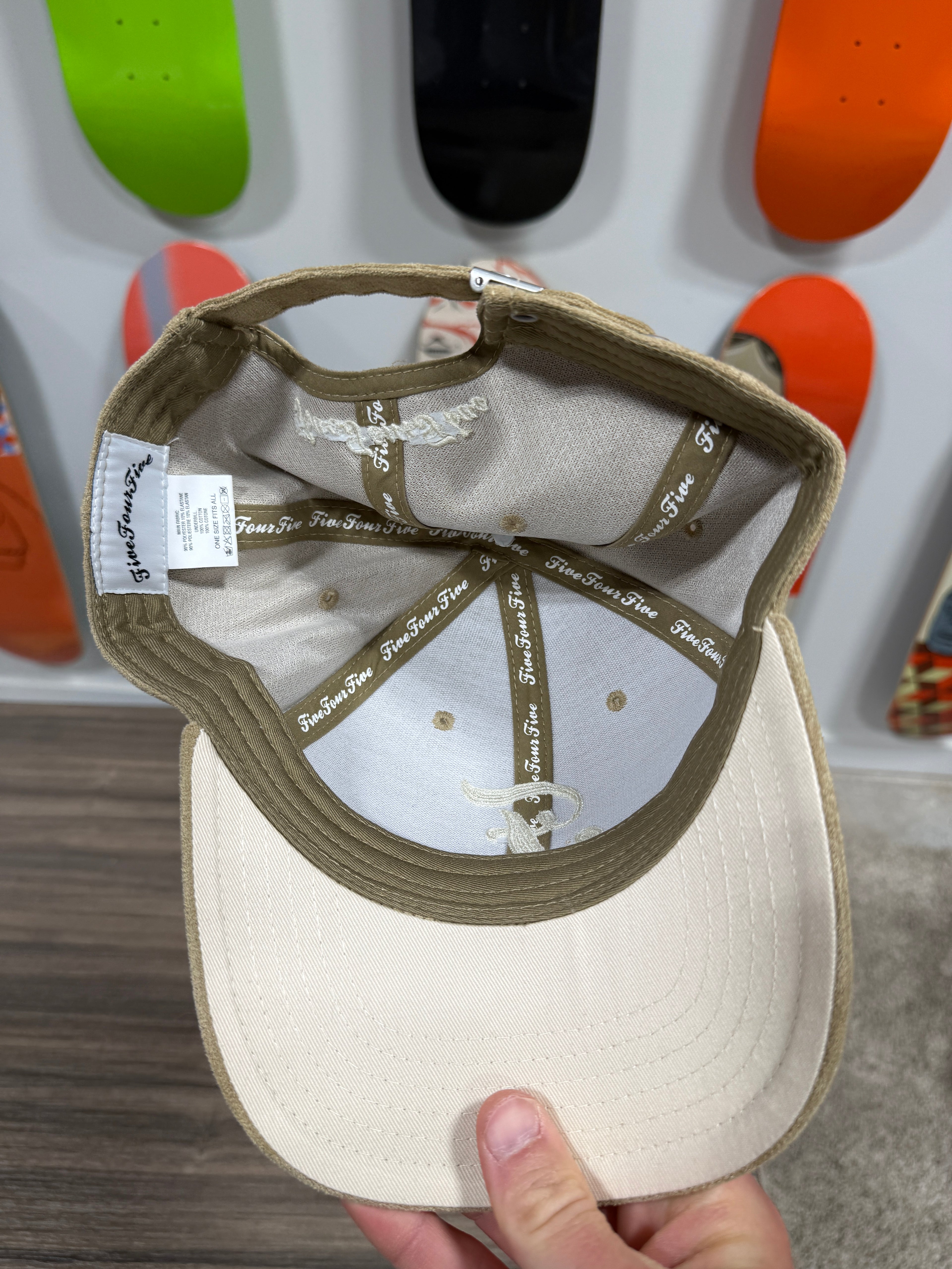 FiveFourFive Suede hat