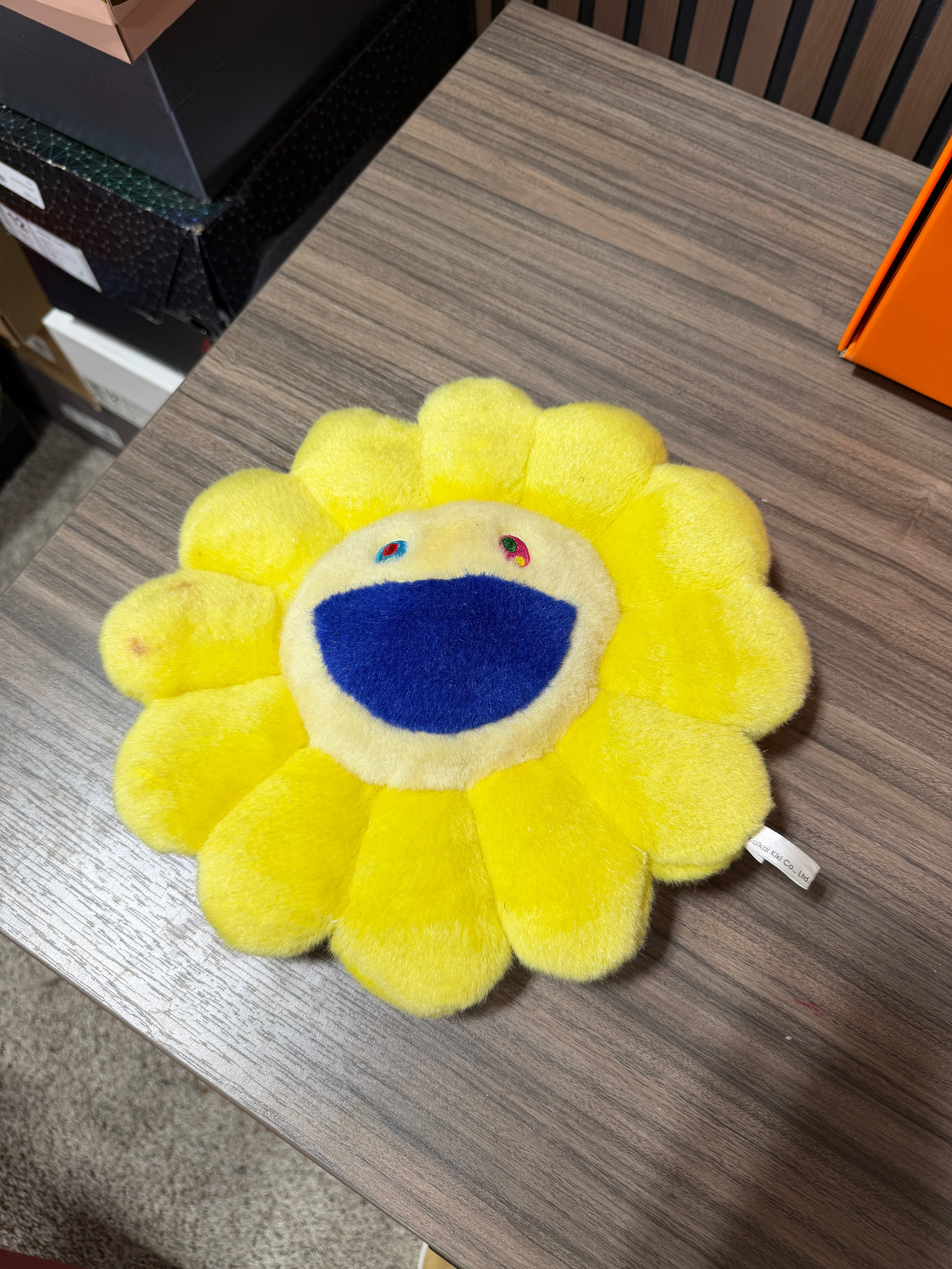 Takashi Murakami Flower Plush 30CM Yellow