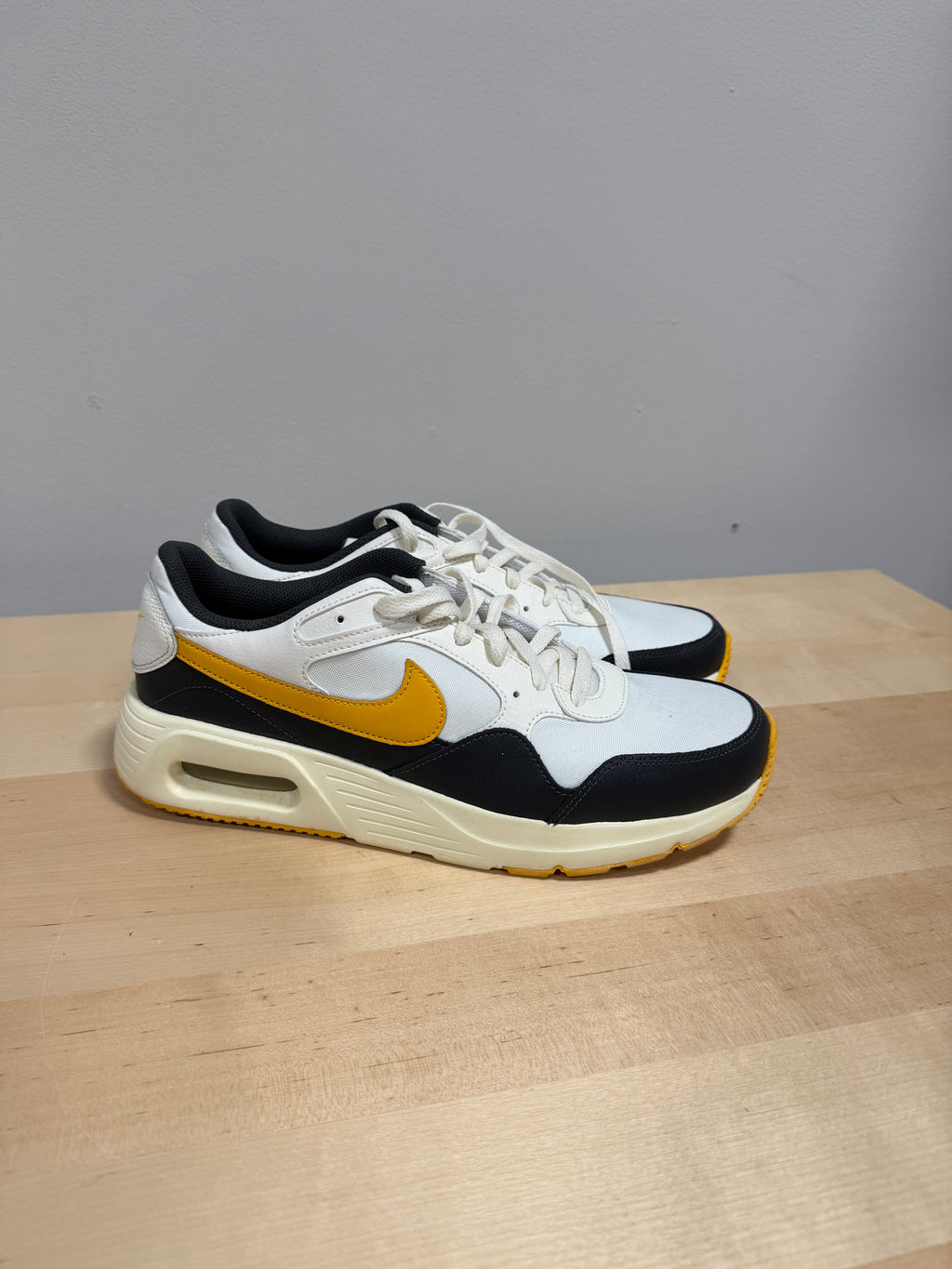 Nike Air Max SC 'Sail University Gold' Sz 12