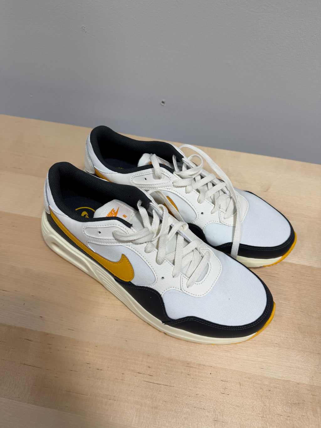 Nike Air Max SC 'Sail University Gold' Sz 12