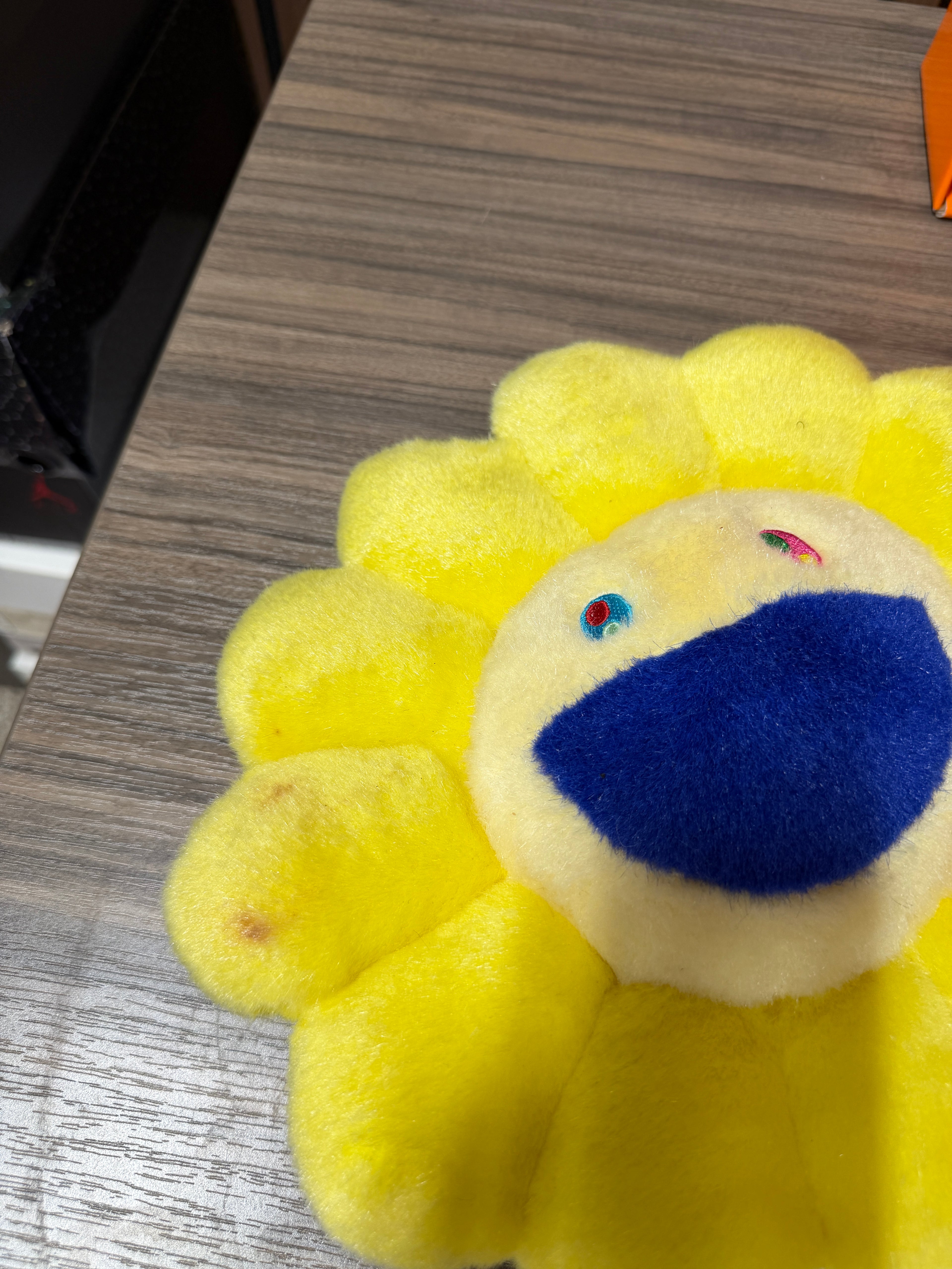 Takashi Murakami Flower Plush 30CM Yellow