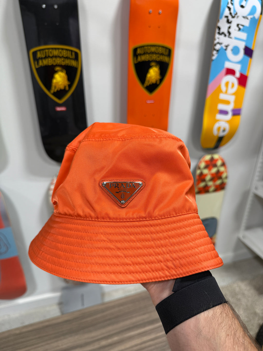 Prada Nylon Bucket Hat