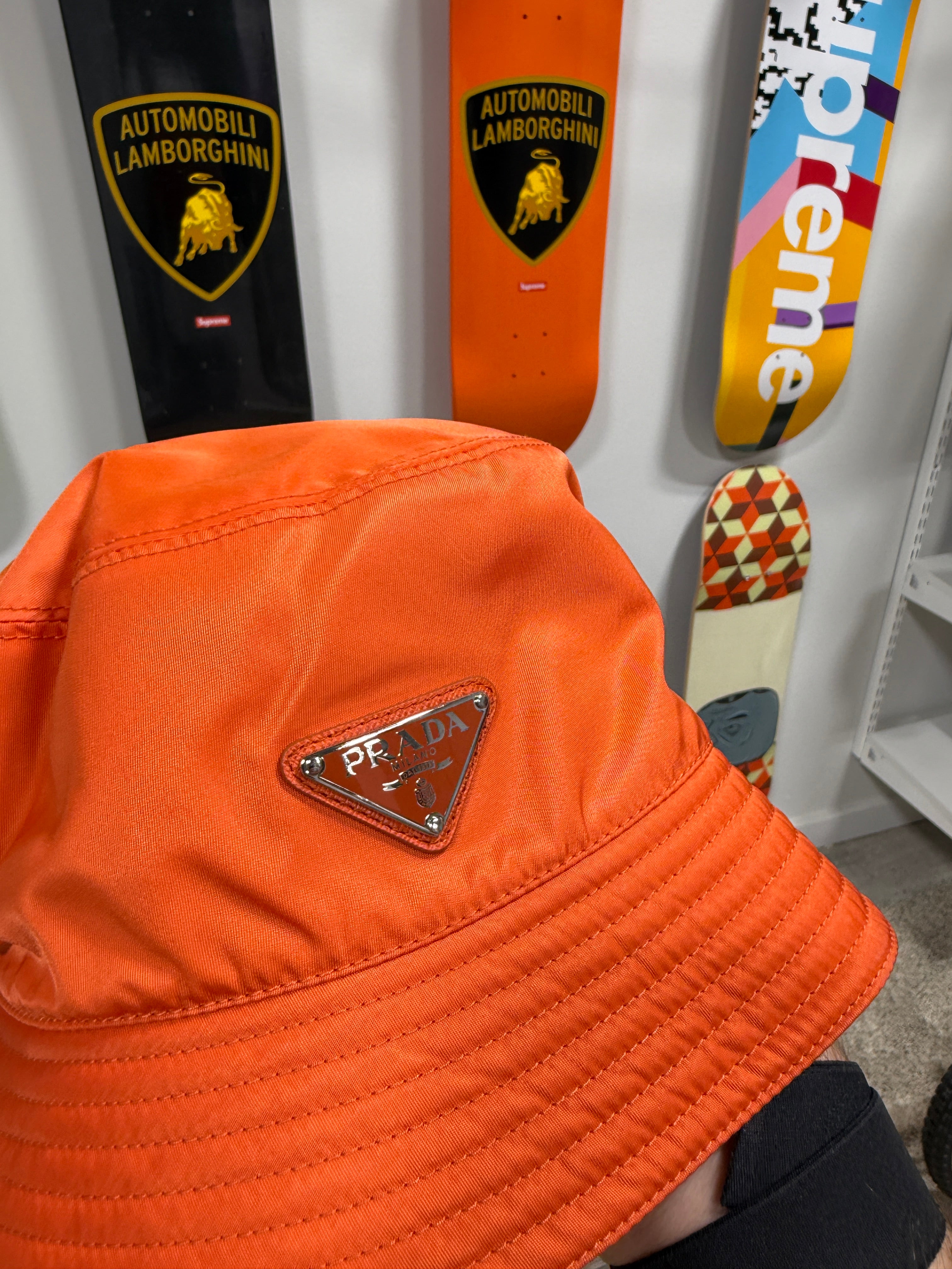 Prada Nylon Bucket Hat