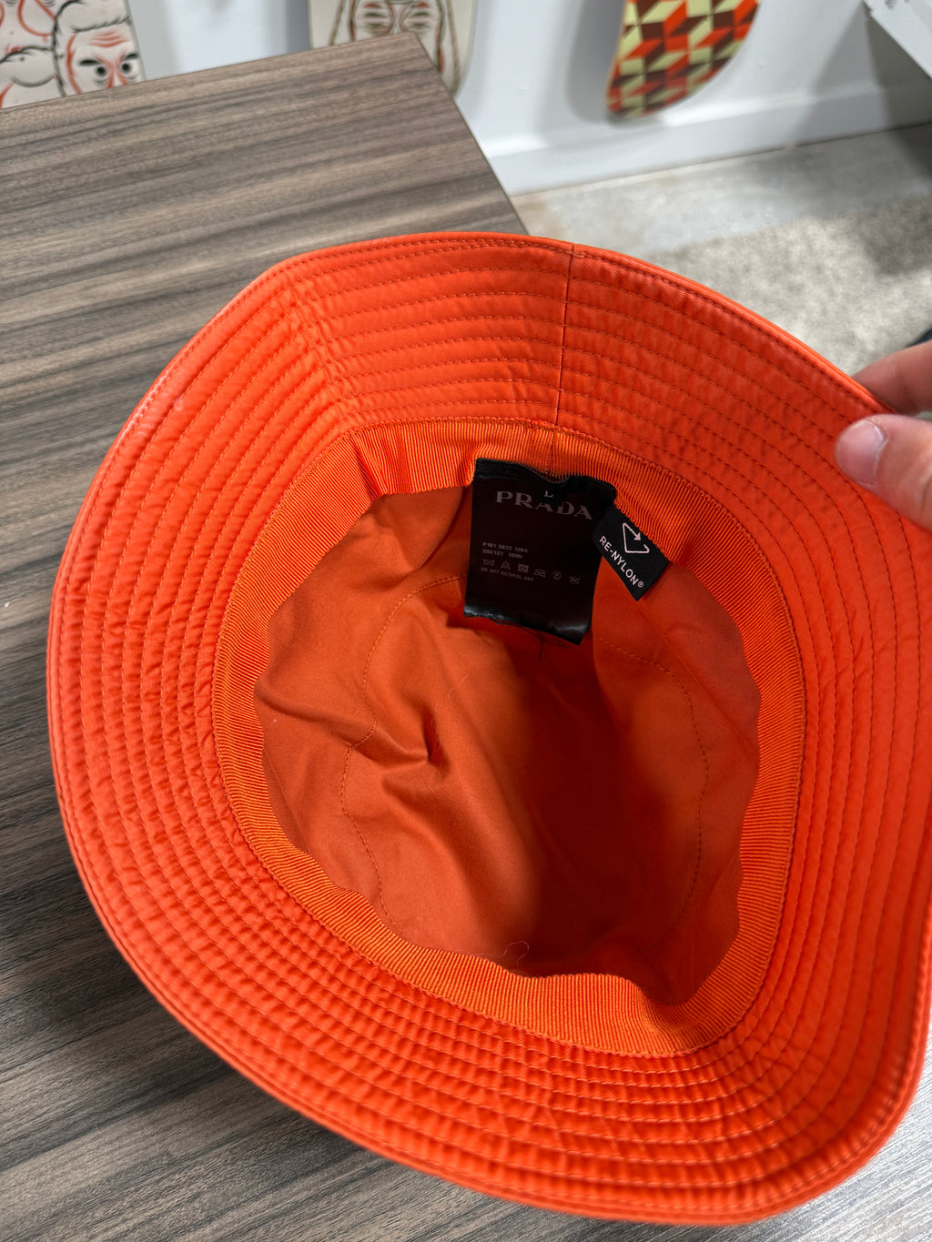 Prada Nylon Bucket Hat