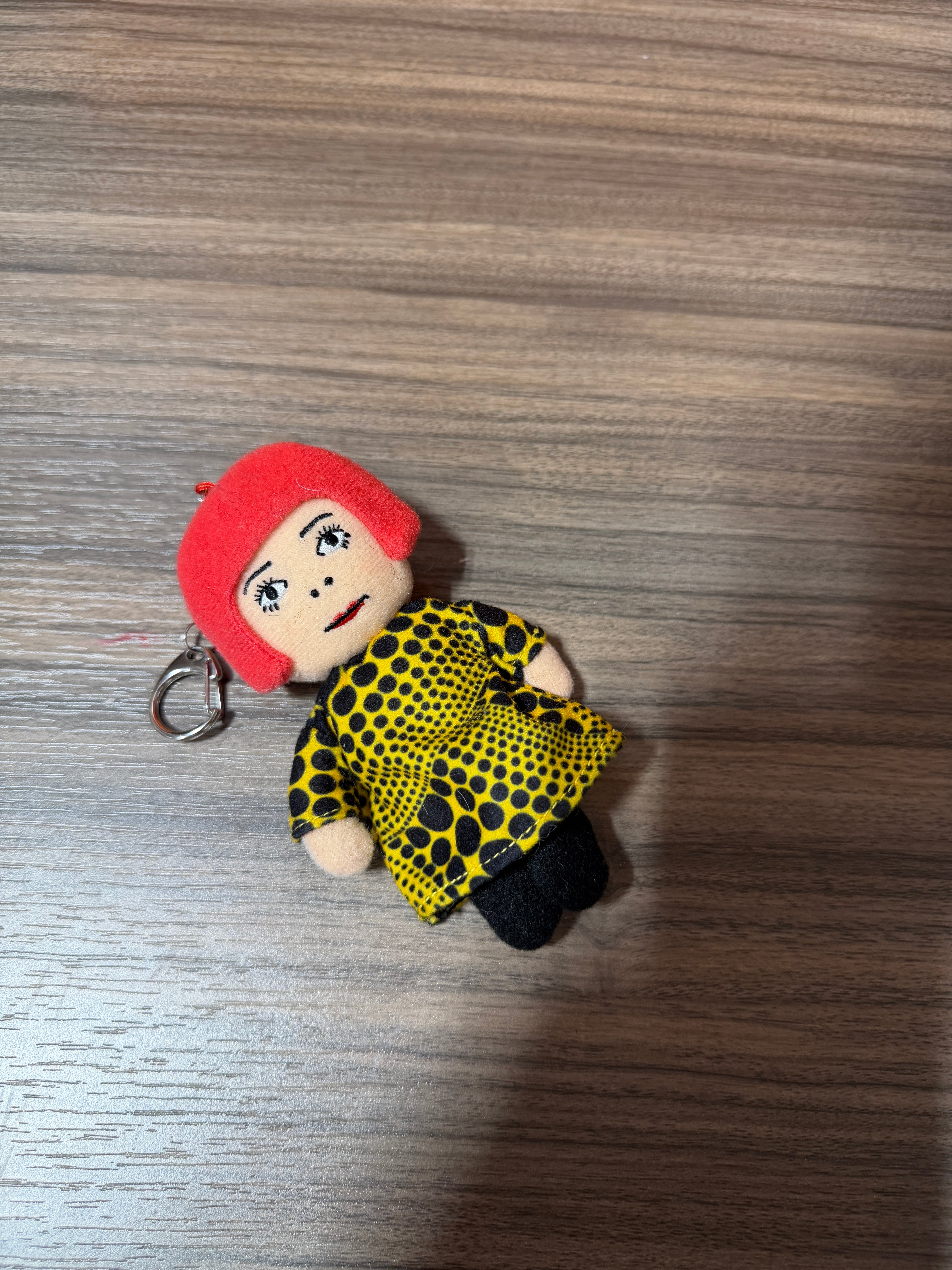 Yayoi Kusama Soft Mascot Plush yellow Mori Museum