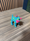 Yayoi Kusama TOKO-TON Plush Mascot Blue Polka Dot Dog