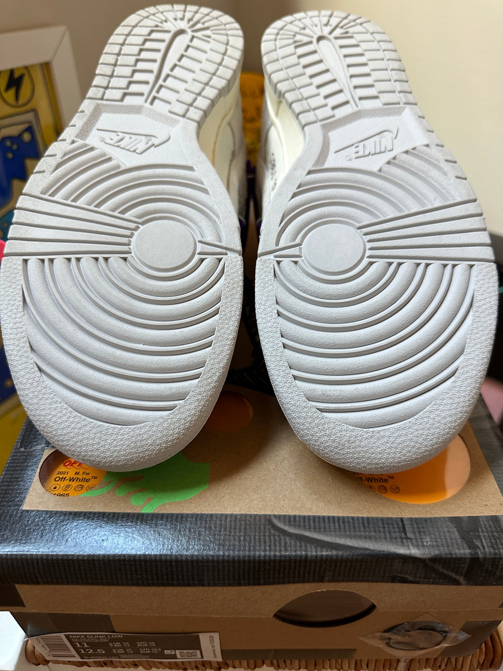 Off White Nike Dunk Low Lot 15 Sz 11