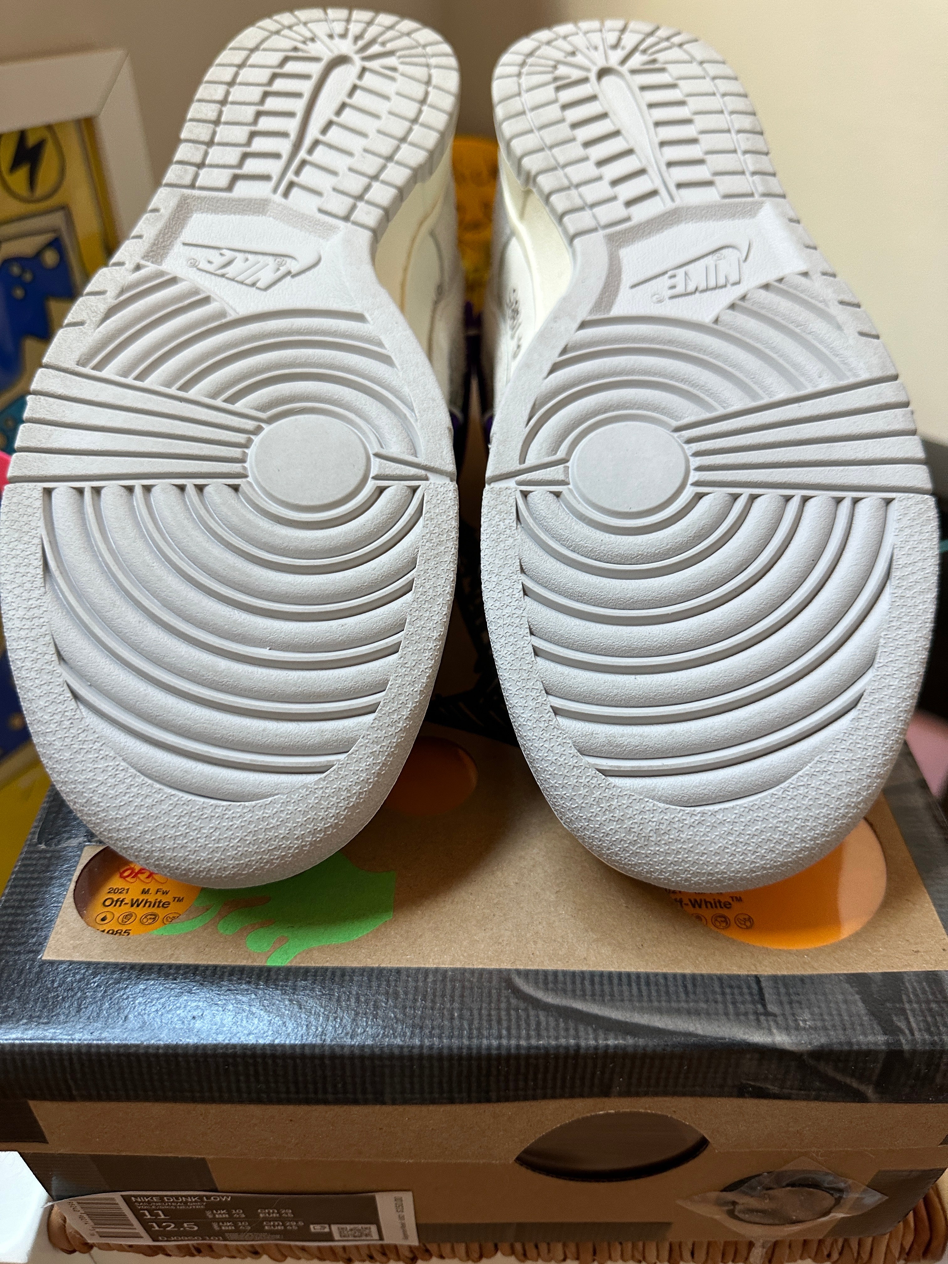 Off White Nike Dunk Low Lot 15 Sz 11