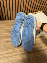 Load image into Gallery viewer, 2003 nike air force 1 low blue canvas vintage Sz 11.5 no box
