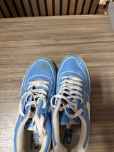 Load image into Gallery viewer, 2003 nike air force 1 low blue canvas vintage Sz 11.5 no box

