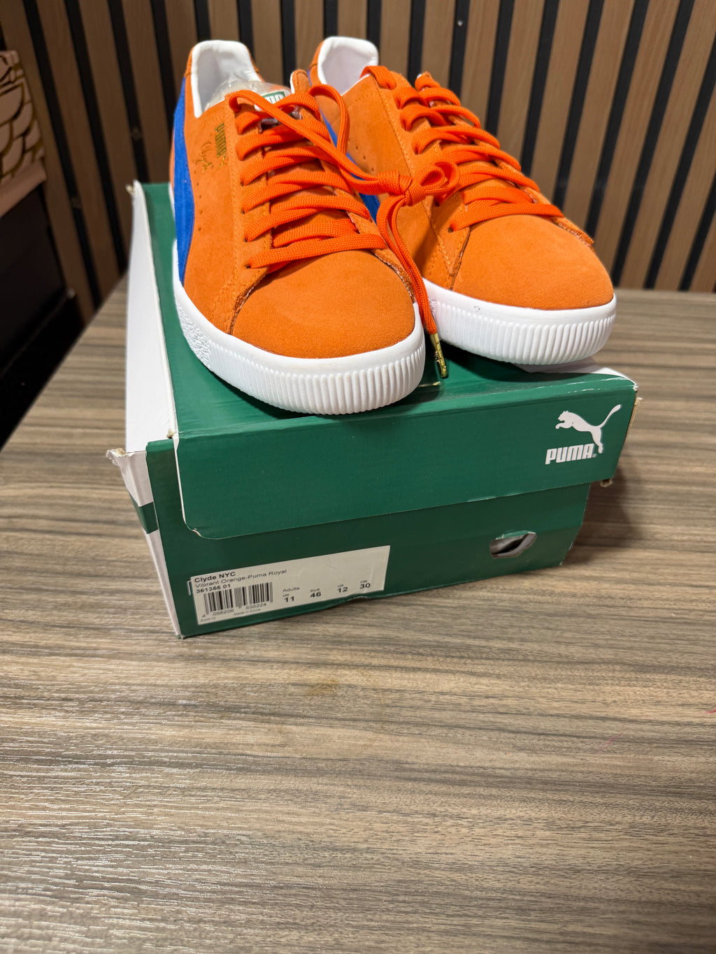 Puma Clyde NYC Sz 12