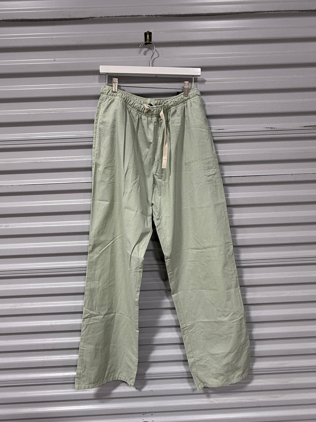 Palm Angels wide-leg cotton trousers Sz  (M/L) (50)