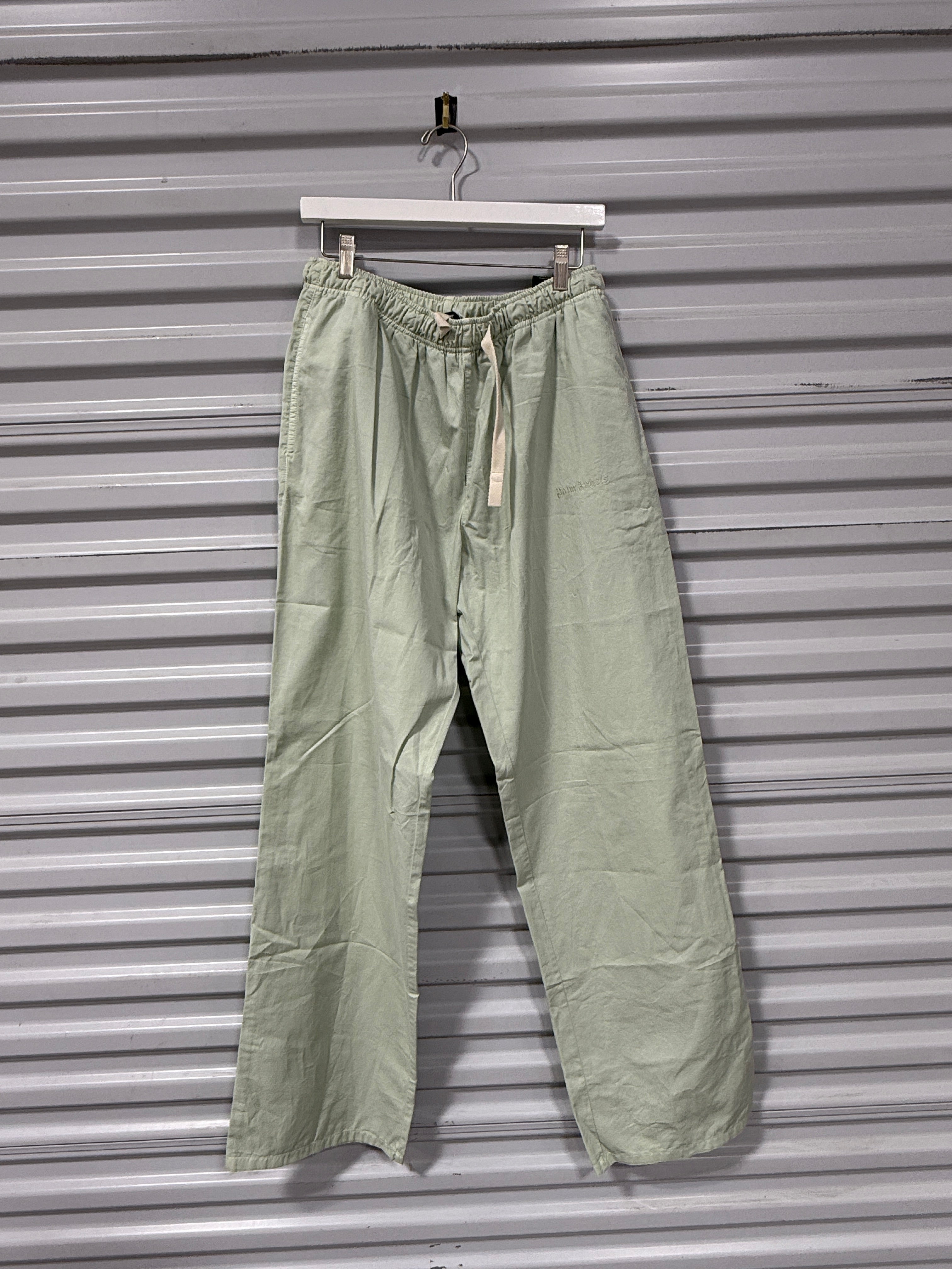 Palm Angels wide-leg cotton trousers Sz  (M/L) (50)