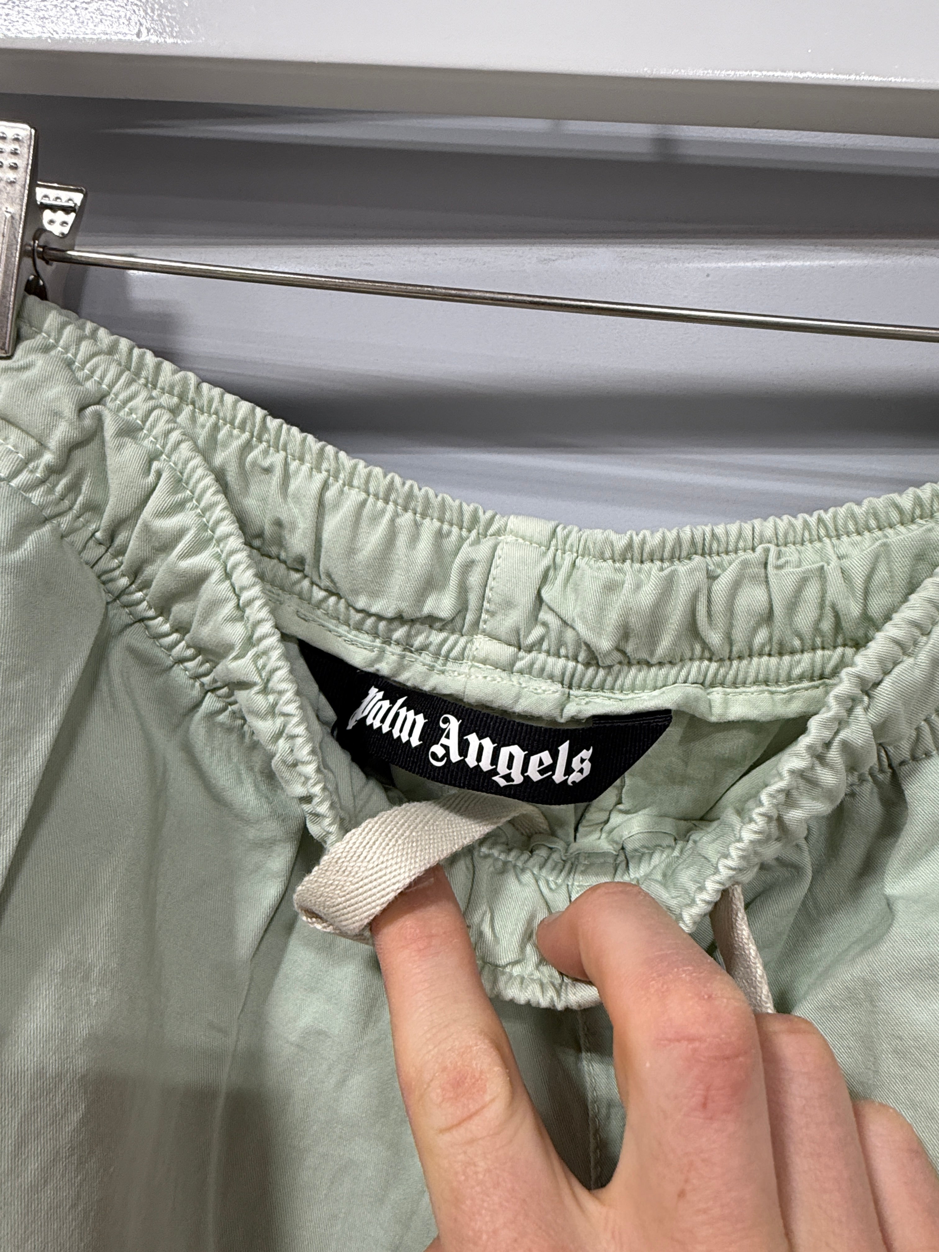 Palm Angels wide-leg cotton trousers Sz  (M/L) (50)