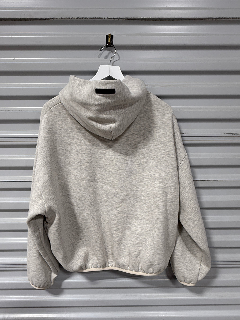 Fear of God Essentials NBA Hoodie Light Heather Sz M