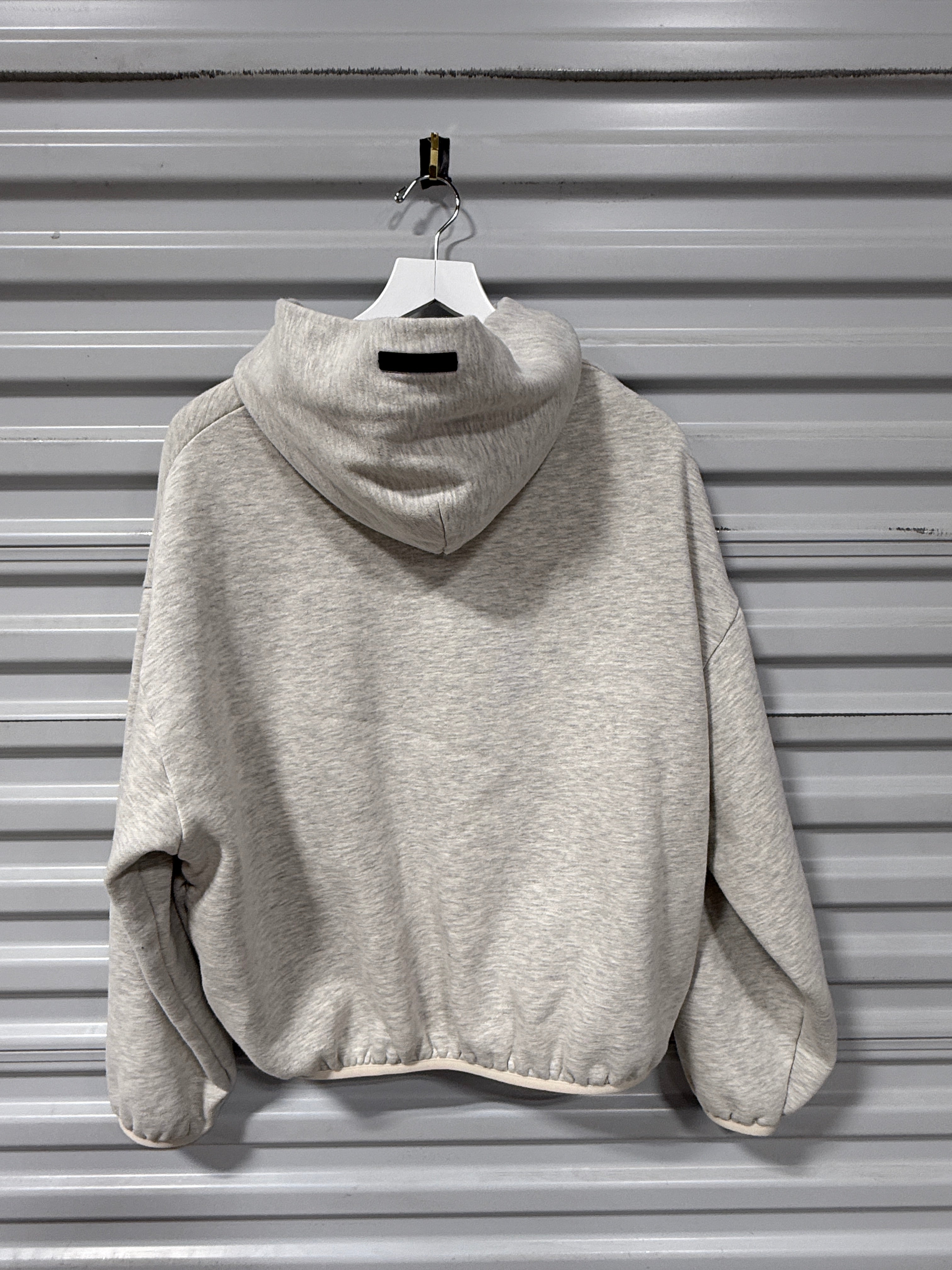 Fear of God Essentials NBA Hoodie Light Heather Sz M