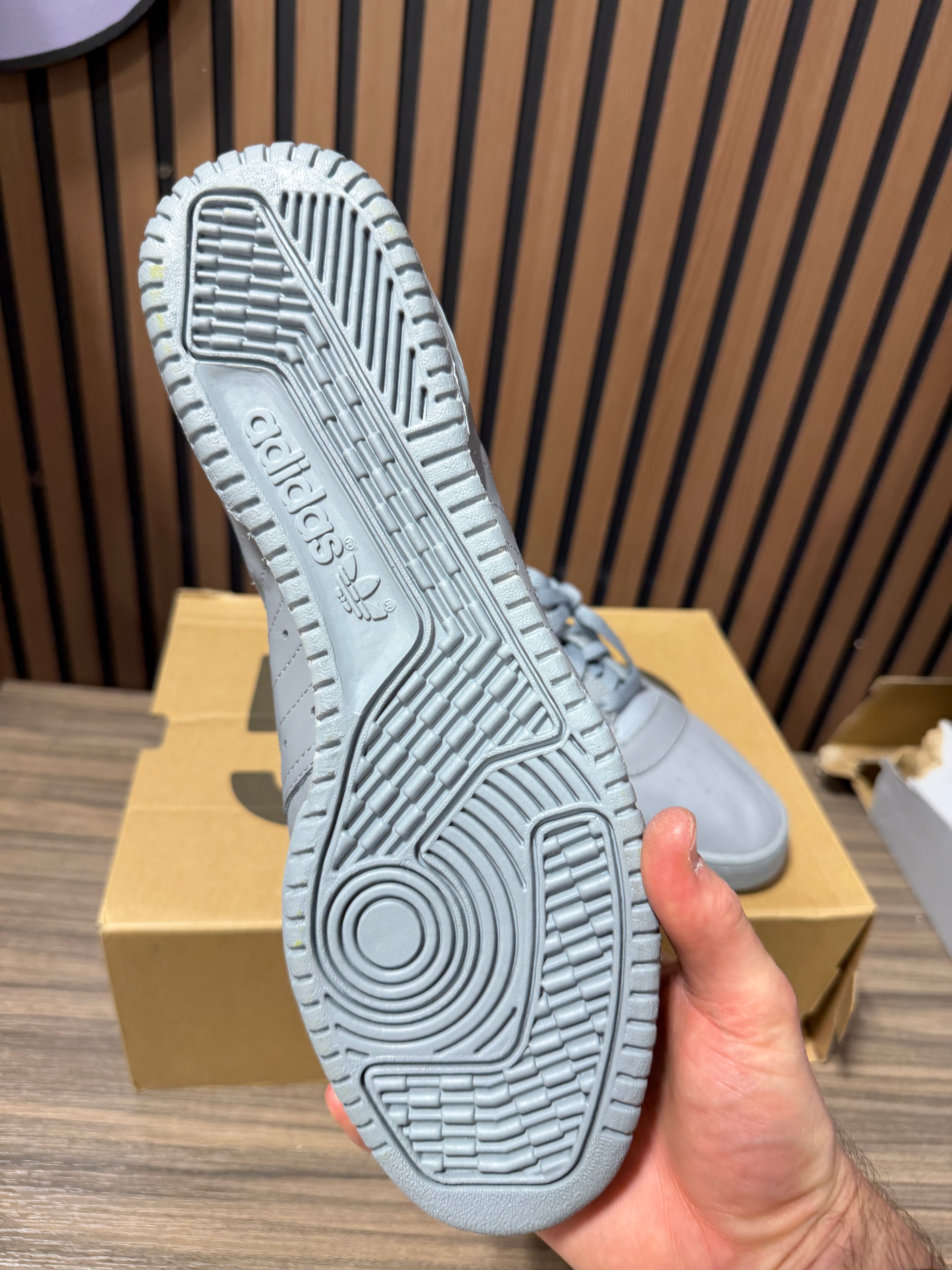 adidas Yeezy Powerphase Calabasas Grey Sz 12 replacement box